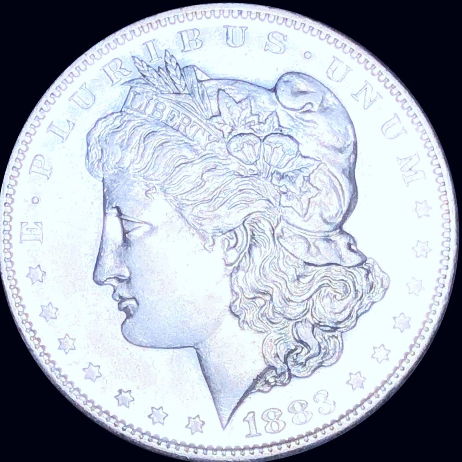 1883-S Morgan Silver Dollar CLOSELY UNCIRCULATED: 1883-S Morgan Silver Dollar CLOSELY UNCIRCULATED