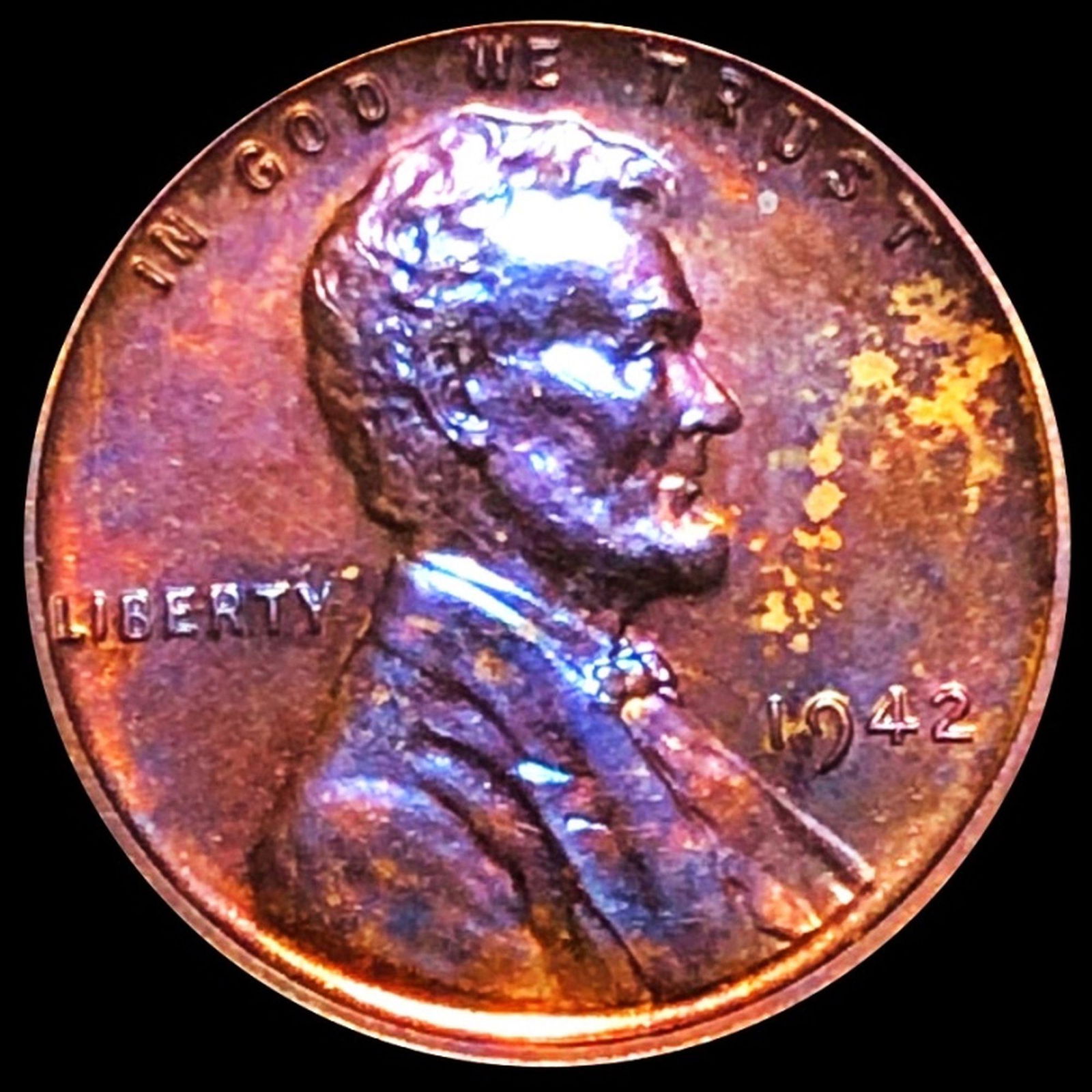 1942 Lincoln Wheat Penny CHOICE PROOF: 1942 Lincoln Wheat Penny CHOICE PROOF