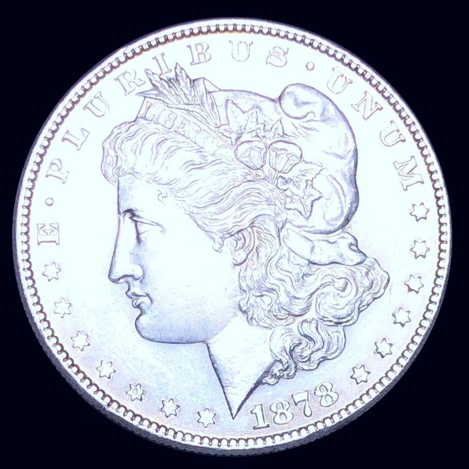 1878 Morgan Silver Dollar UNCIRCULATED: 1878 Morgan Silver Dollar UNCIRCULATED
