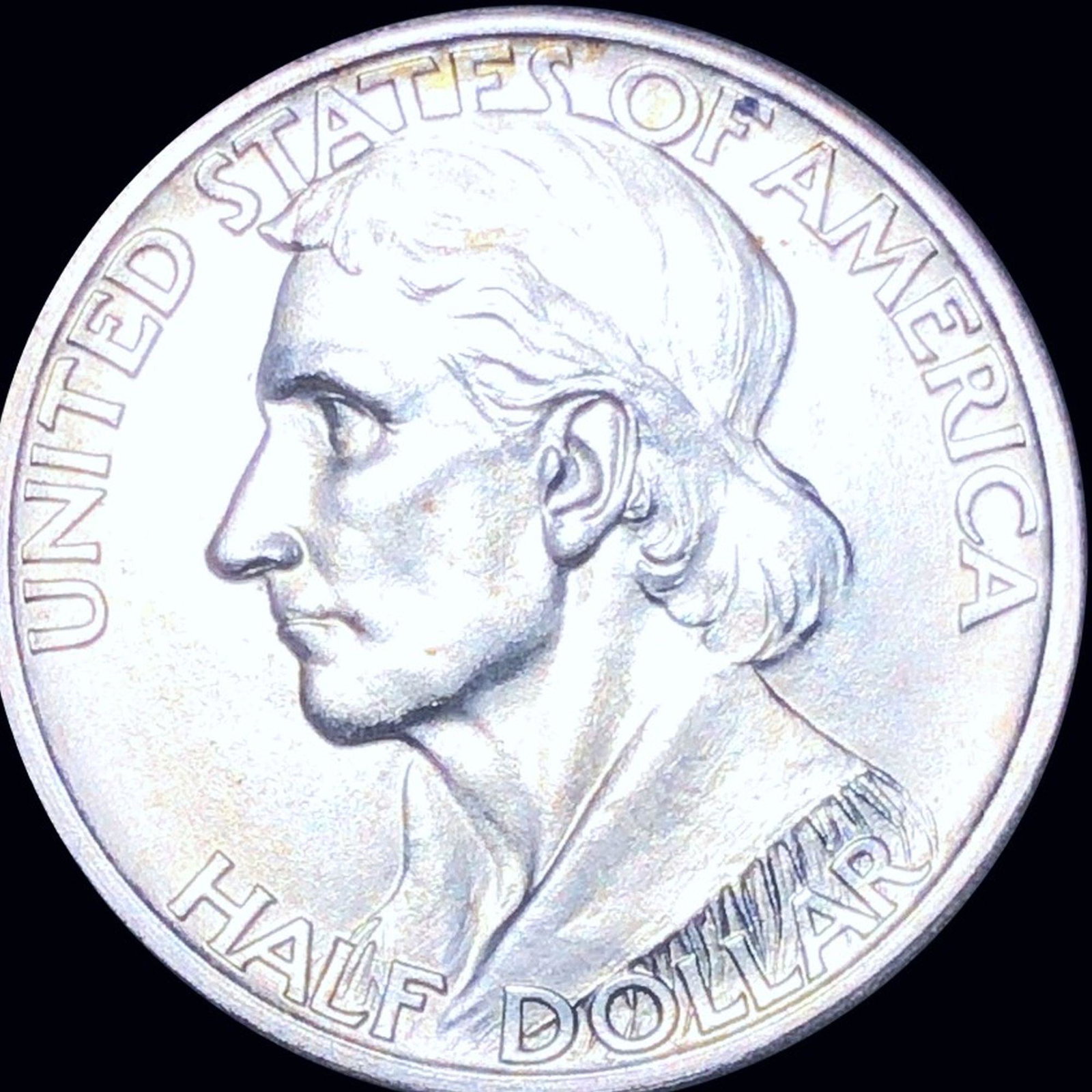 1935 Daniel Boone Half Dollar UNCIRCULATED: 1935 Daniel Boone Half Dollar UNCIRCULATED