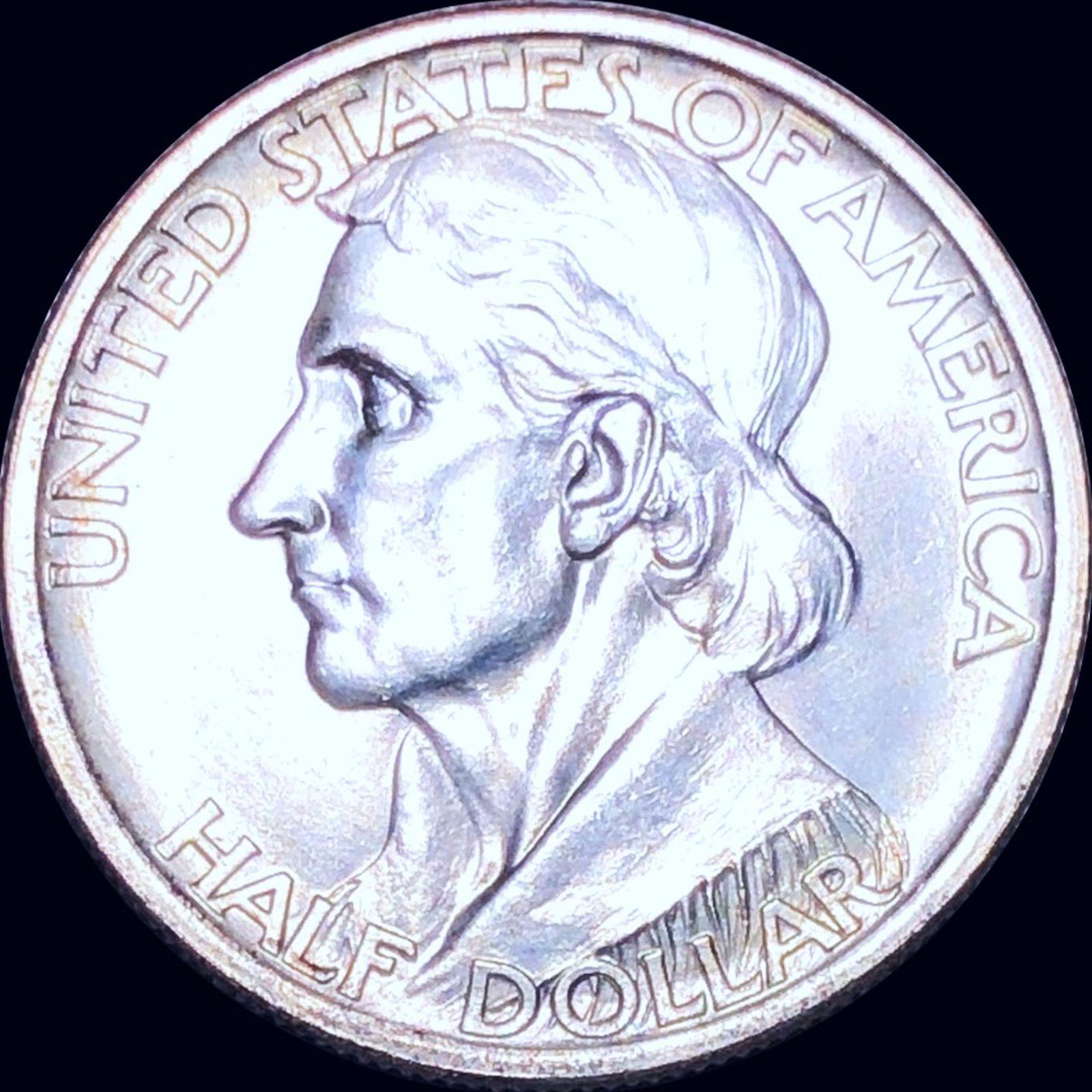 1937-D Daniel Boone Half Dollar UNCIRCULATED: 1937-D Daniel Boone Half Dollar UNCIRCULATED