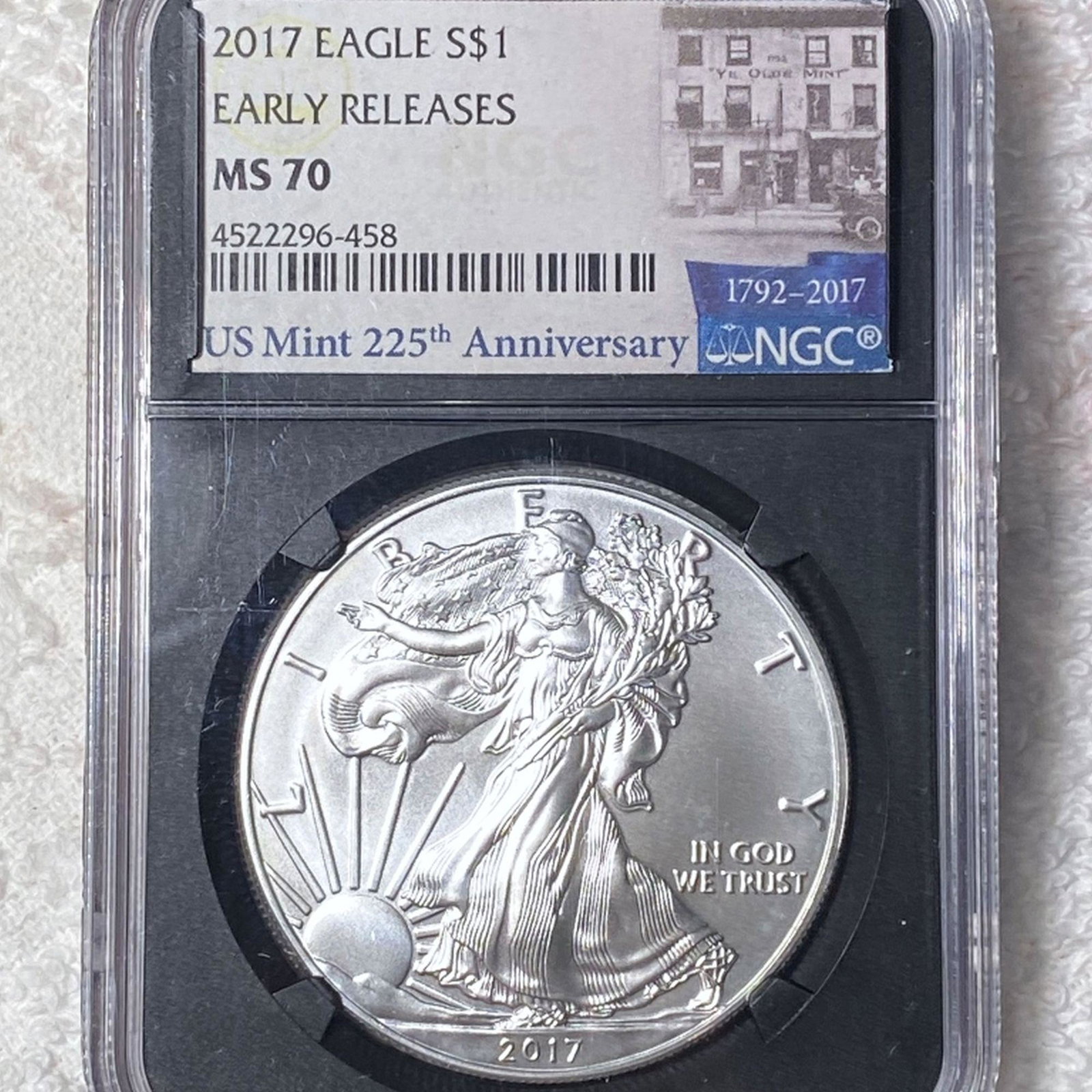 2017 Silver Eagle NGC - MS70 EARLY RELEASES: 2017 Silver Eagle NGC - MS70 EARLY RELEASES
