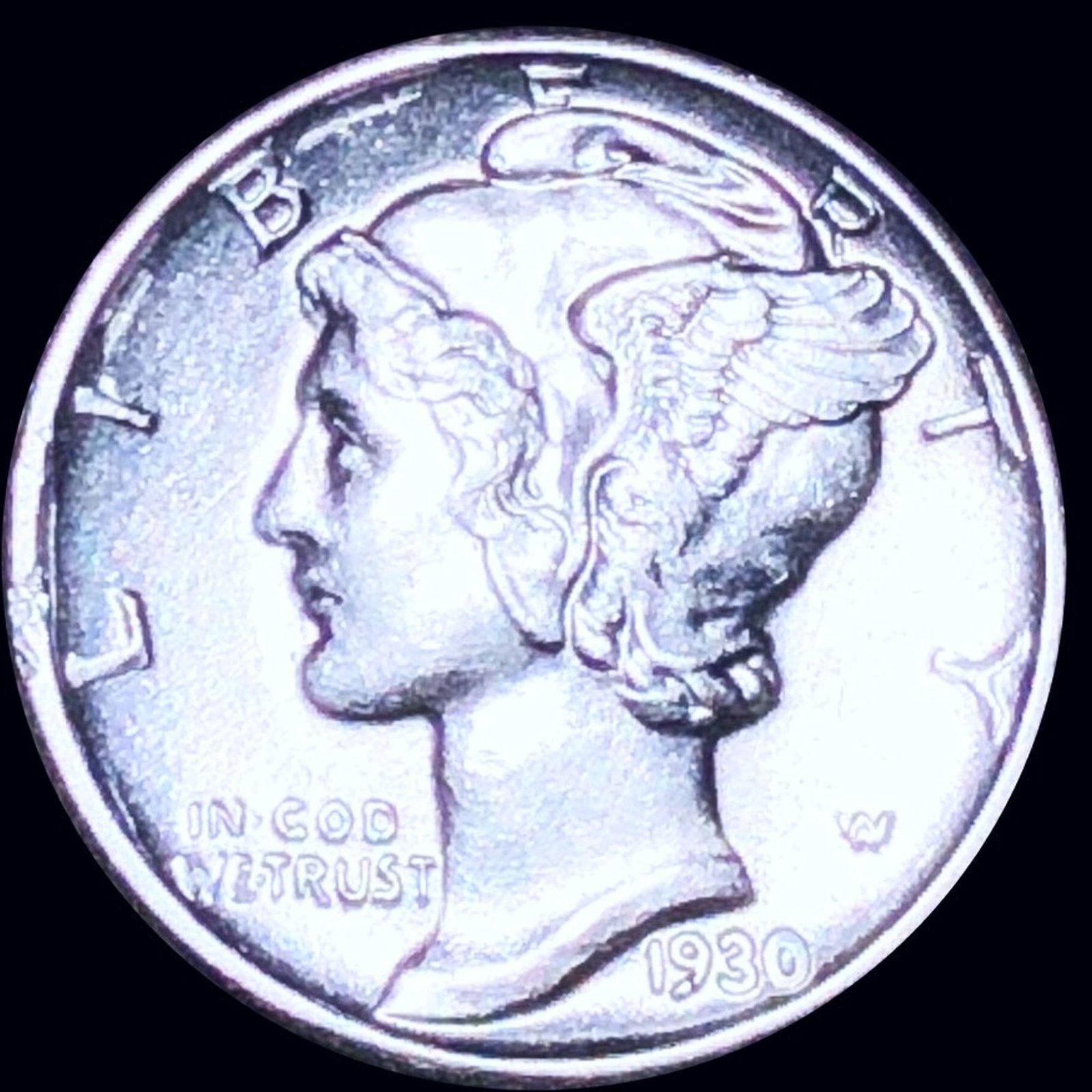 1930 Mercury Silver Dime UNCIRCULATED: 1930 Mercury Silver Dime UNCIRCULATED
