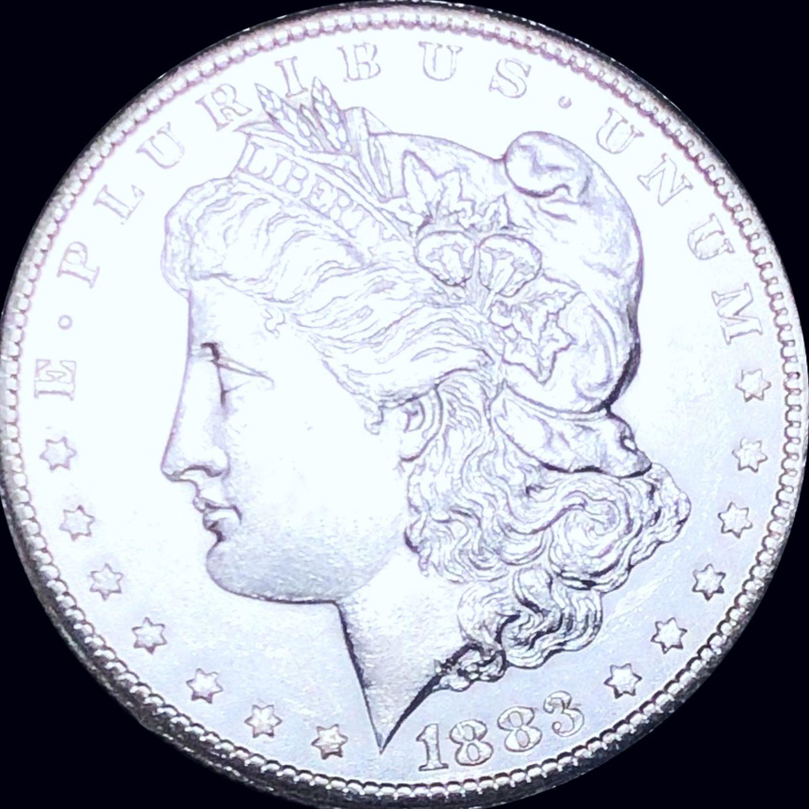 1883-CC Morgan Silver Dollar UNCIRCULATED: 1883-CC Morgan Silver Dollar UNCIRCULATED