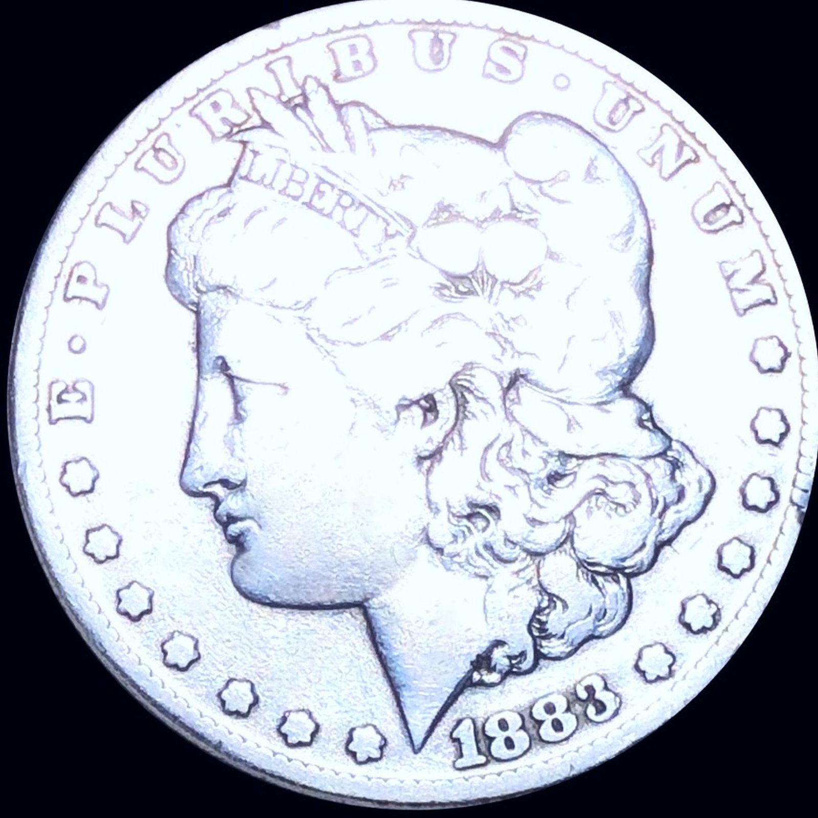 1883-CC Morgan Silver Dollar NICELY CIRCULATED: 1883-CC Morgan Silver Dollar NICELY CIRCULATED