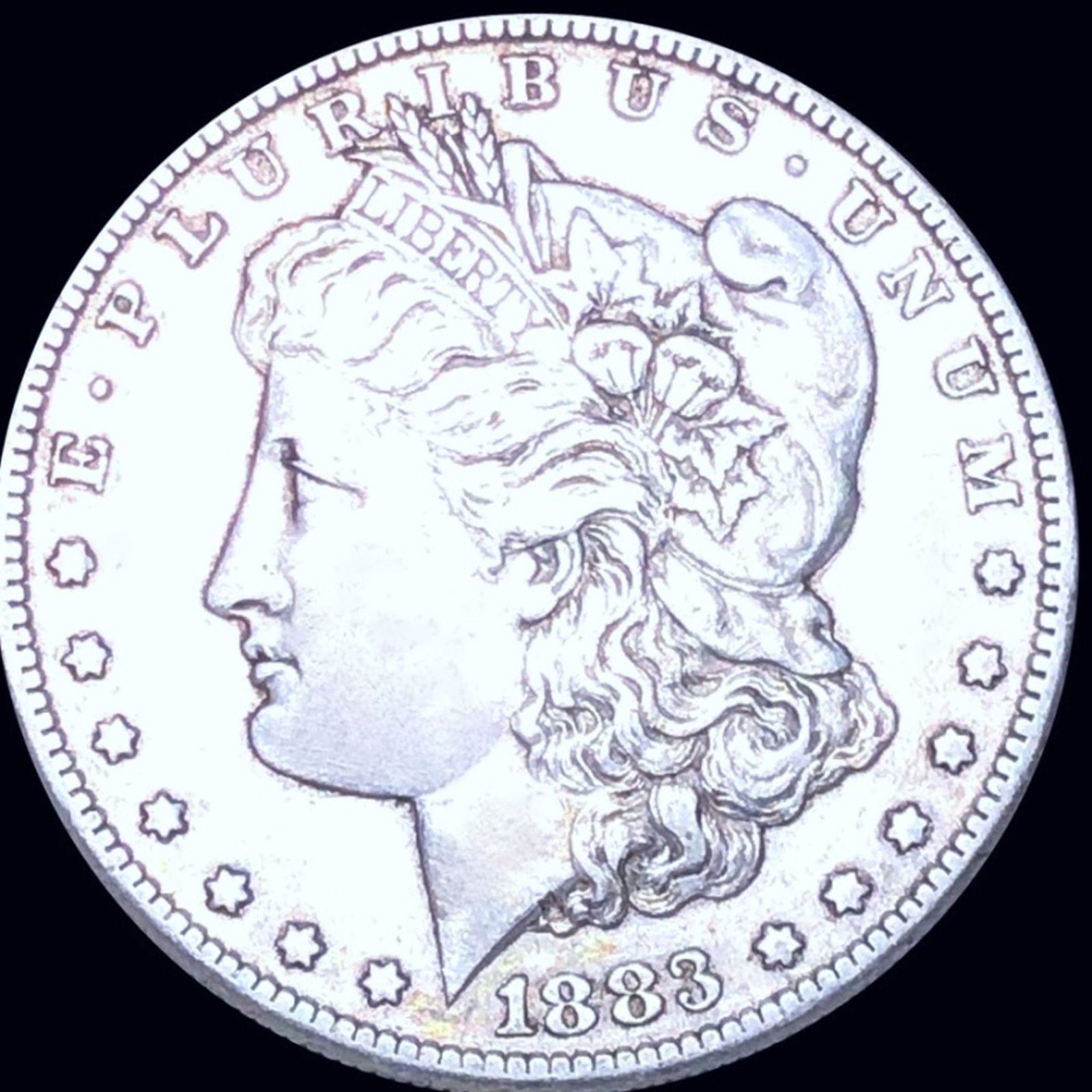1883-S Morgan Silver Dollar XF+: 1883-S Morgan Silver Dollar XF+