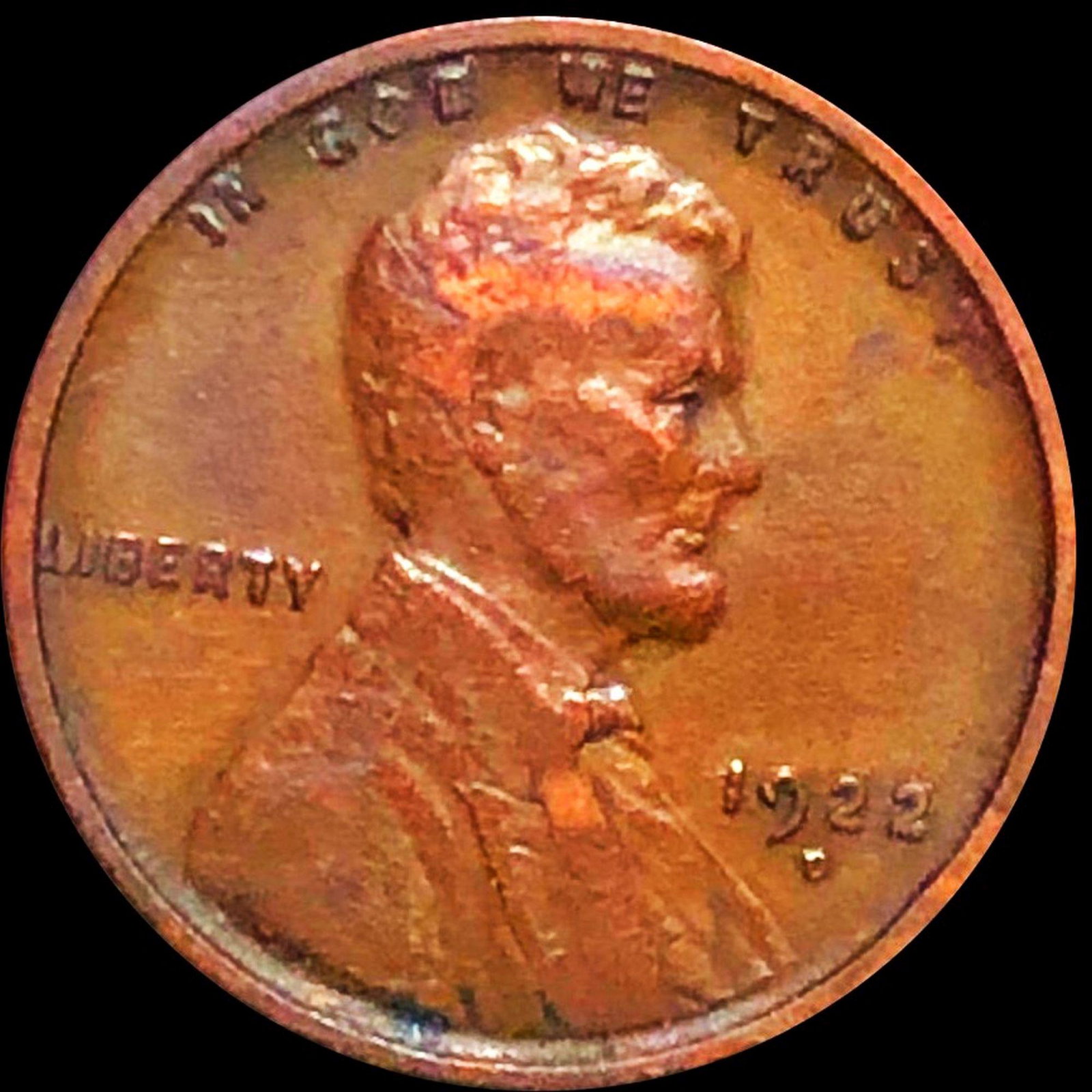 1922-D Lincoln Wheat Penny NEARLY UNCIRCULATED: 1922-D Lincoln Wheat Penny NEARLY UNCIRCULATED