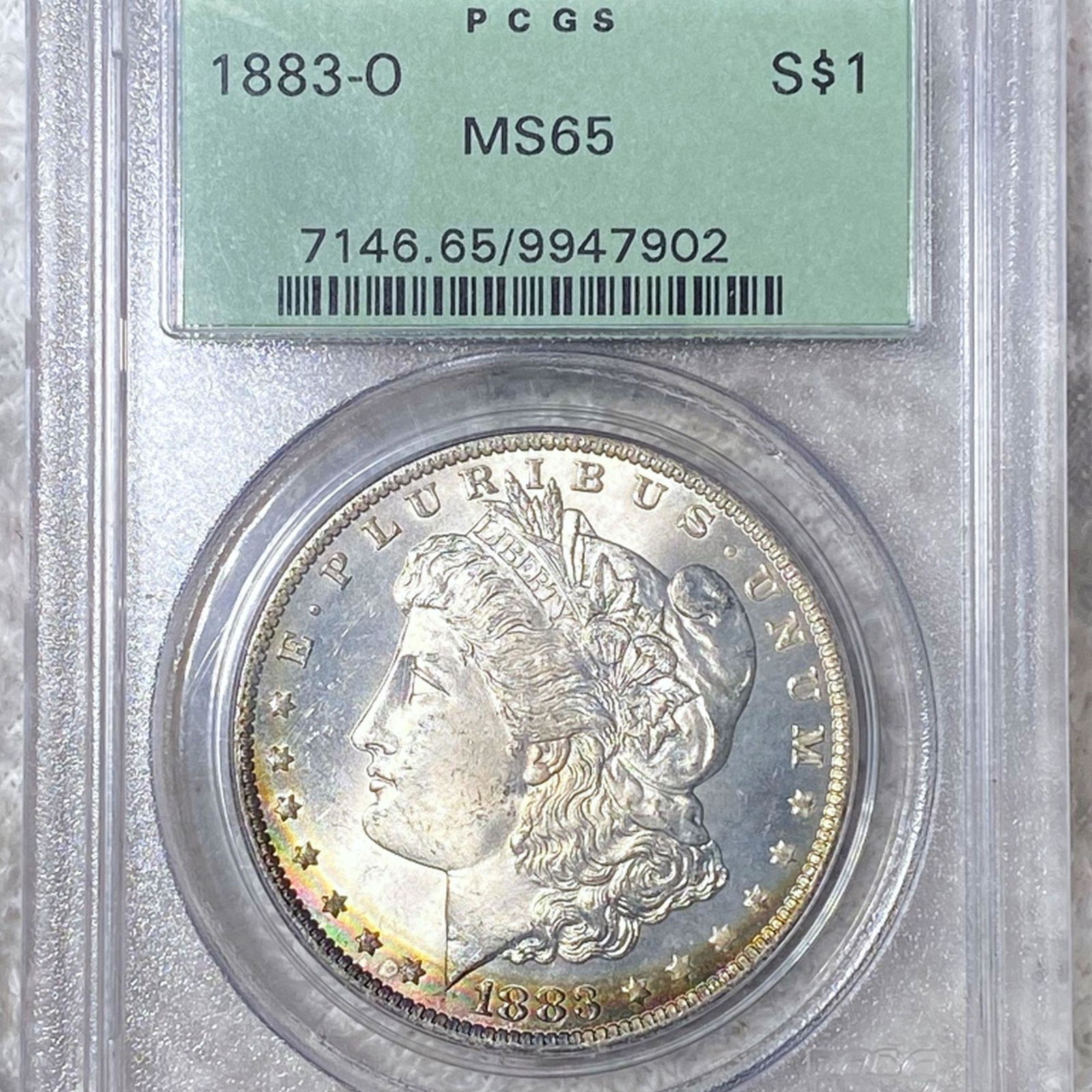 1883-O Morgan Silver Dollar PCGS - MS65 (1 of 2)