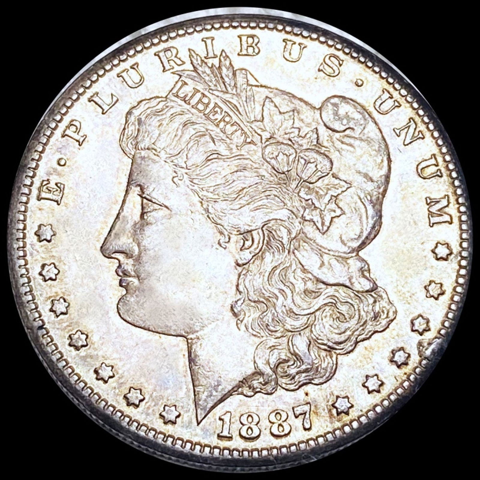 1887-S Morgan Silver Dollar CLOSELY UNCIRCULATED (1 of 2)