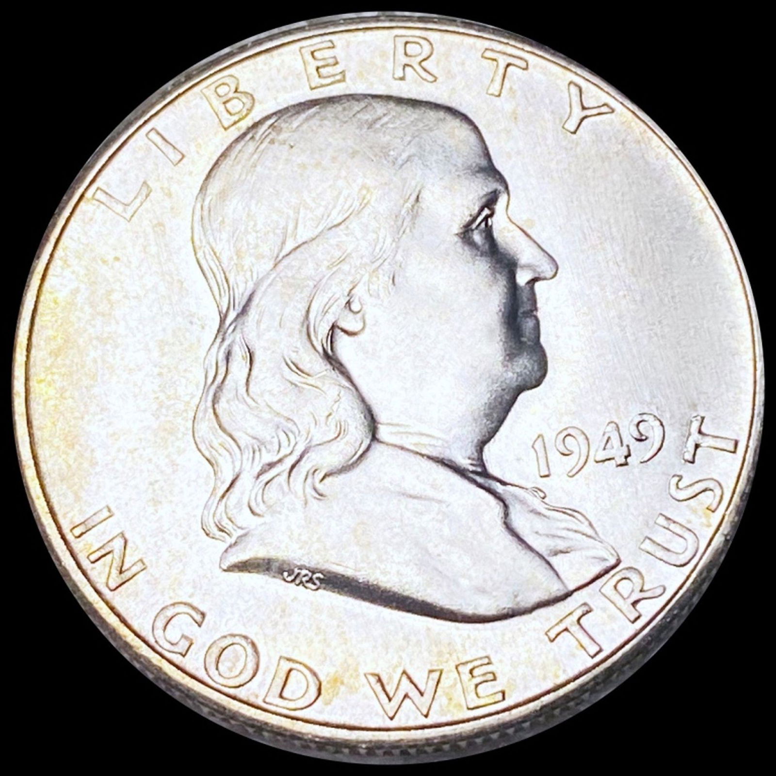 1949-S Franklin Half Dollar NEARLY UNCIRCULATED (1 of 2)