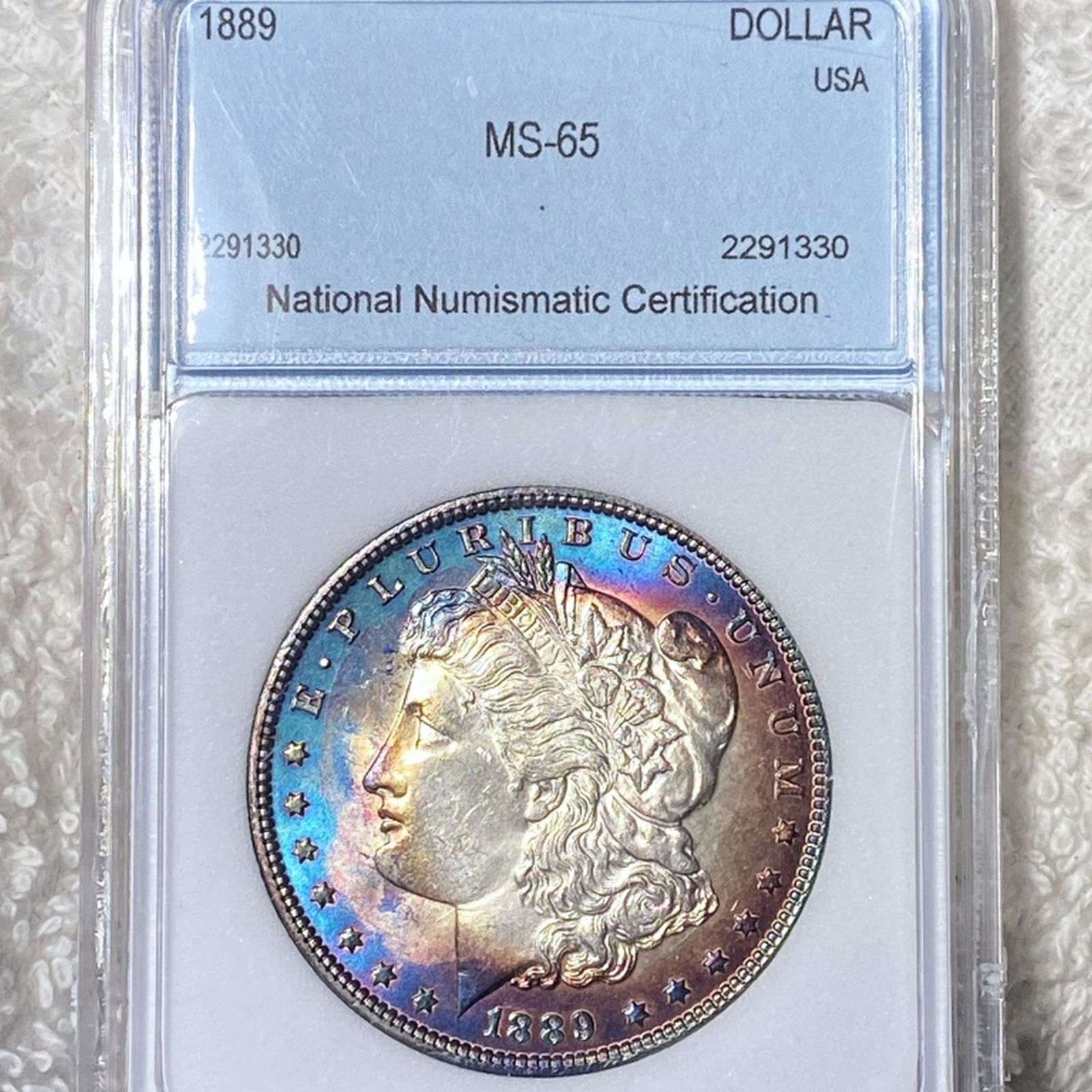 1889 Morgan Silver Dollar NNC - MS65 (1 of 2)