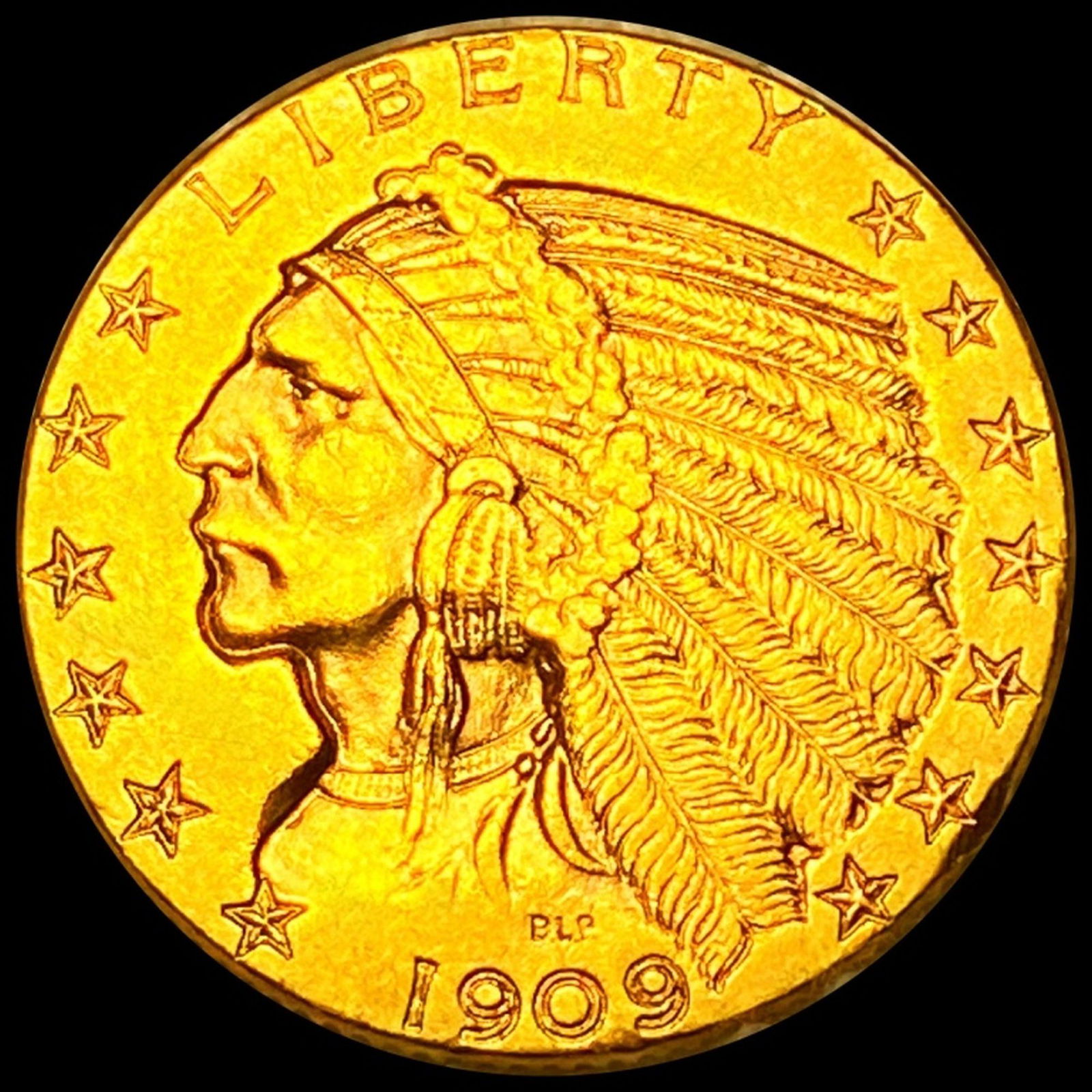 1909 $5 Gold Half Eagle UNCIRCULATED (1 of 2)