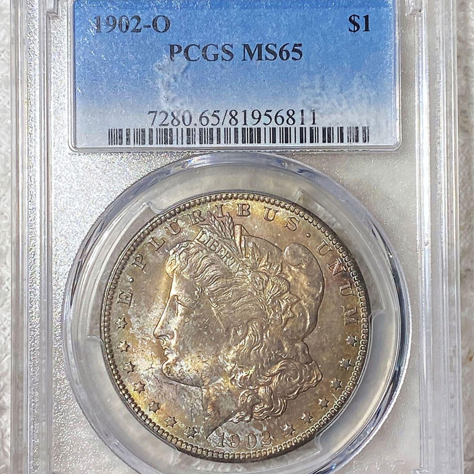 1902-O Morgan Silver Dollar PCGS - MS65 (1 of 2)