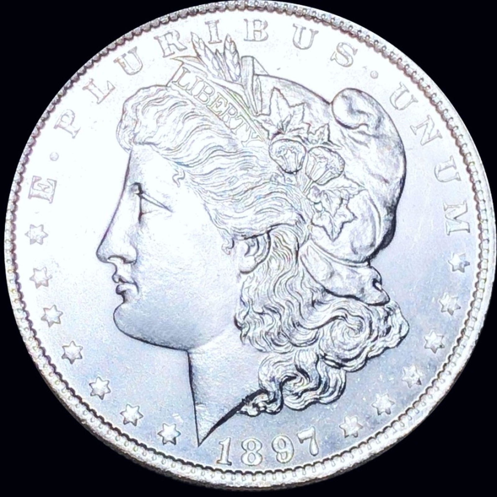 1897 Morgan Silver Dollar UNCIRCULATED: 1897 Morgan Silver Dollar UNCIRCULATED