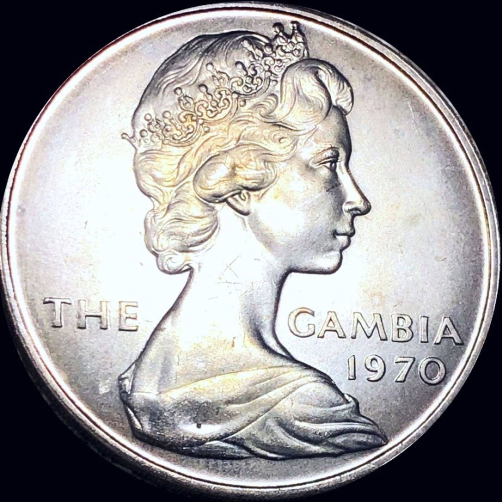 1970 British Silver 8 Shillings UNCIRCULATED (1 of 2)