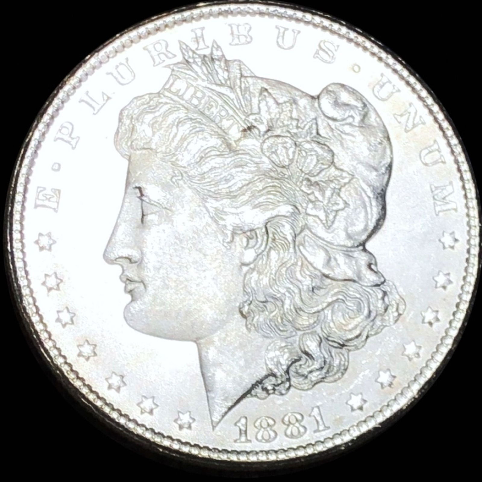 1881-CC Morgan Silver Dollar UNCIRCULATED (1 of 2)