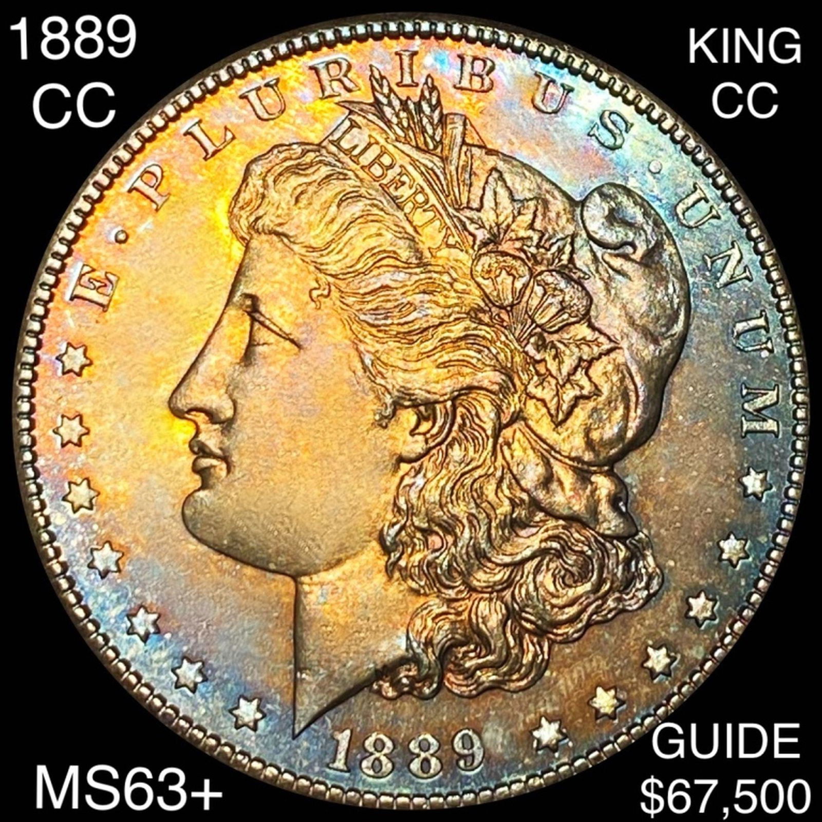 1889-CC Morgan Silver Dollar CHOICE BU (1 of 2)