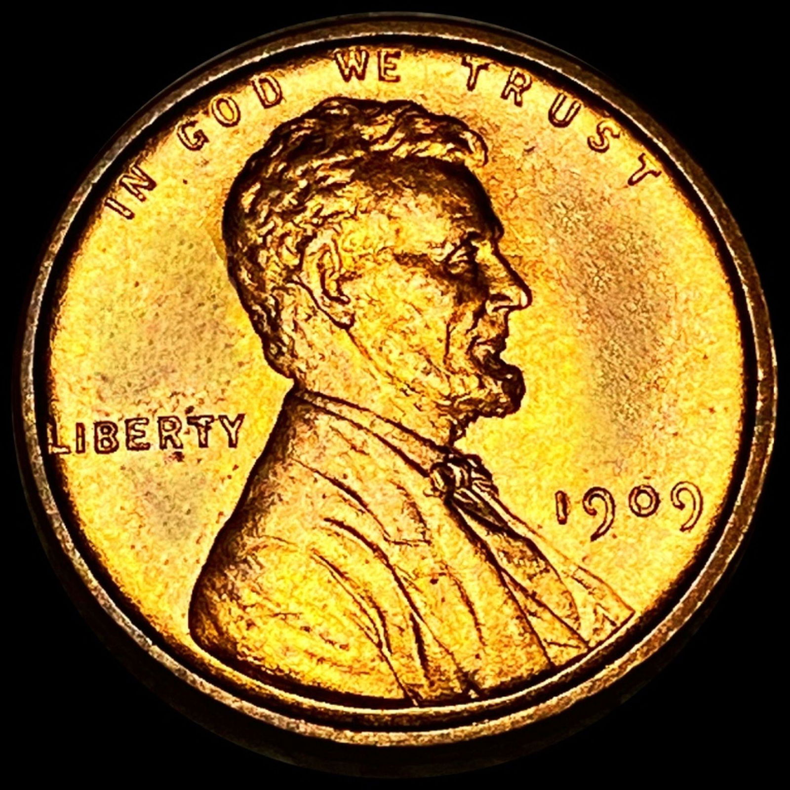 1909 V.D.B. Lincoln Wheat Penny UNCIRCULATED (1 of 2)