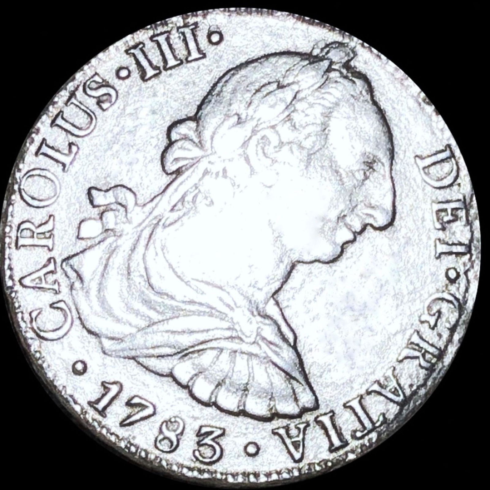 1783 Mexican Silver 8 Reales NEARLY UNC (1 of 2)