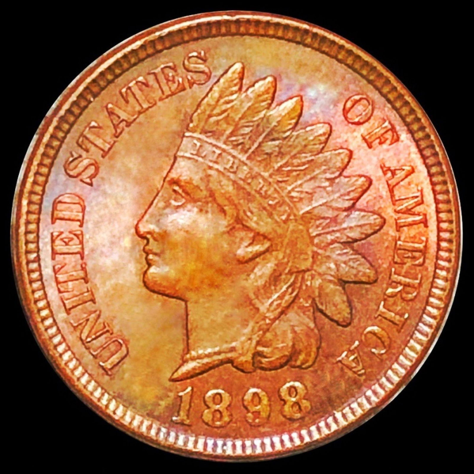 1898 Indian Head Penny UNCIRCULATED (1 of 2)