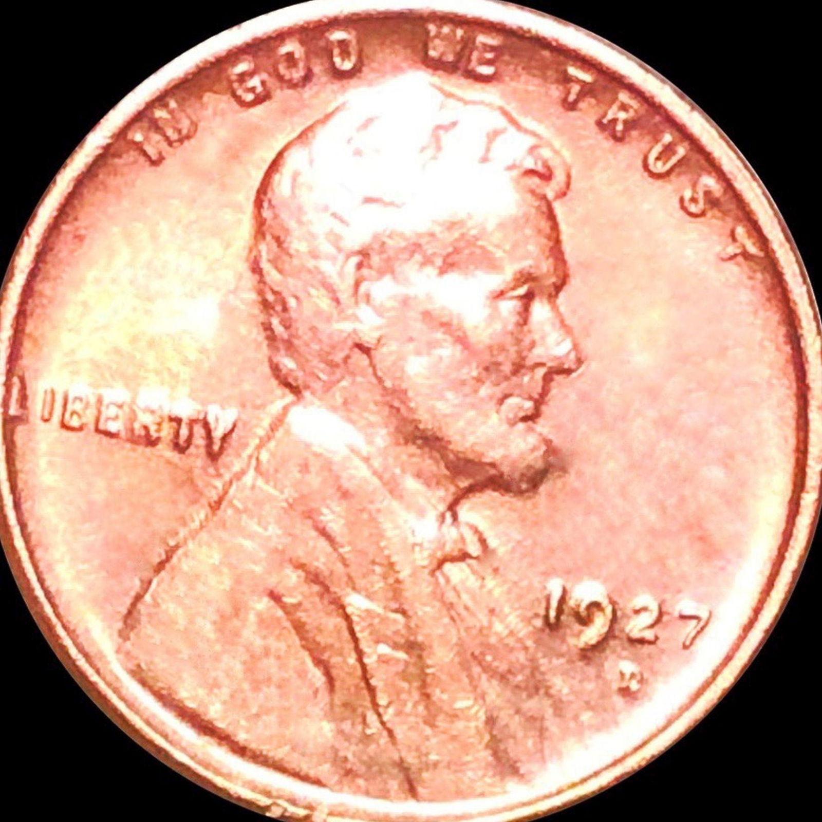 1927-D Lincoln Wheat Penny UNCIRCULATED (1 of 2)