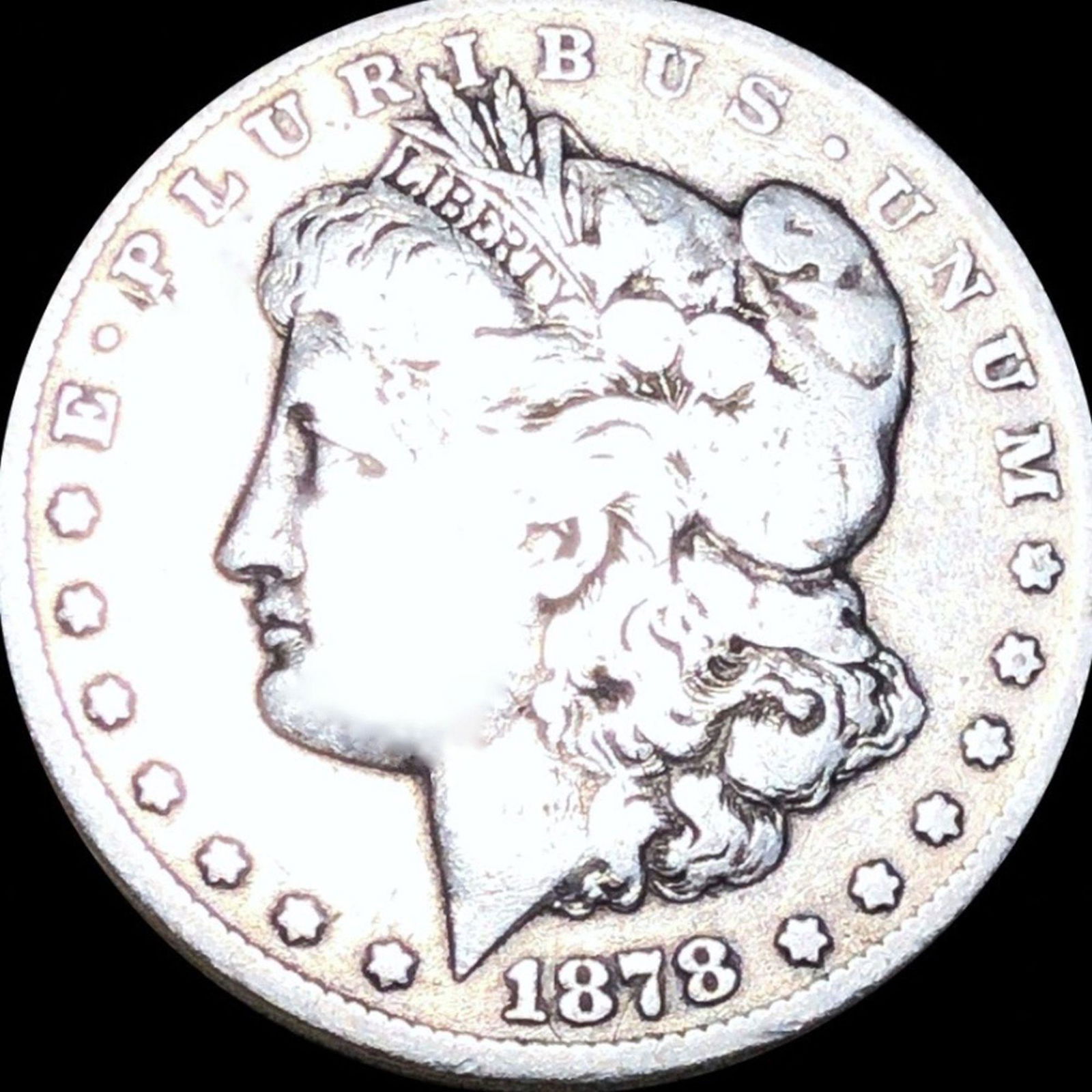 1878-CC Morgan Silver Dollar NICELY CIRCULATED (1 of 2)