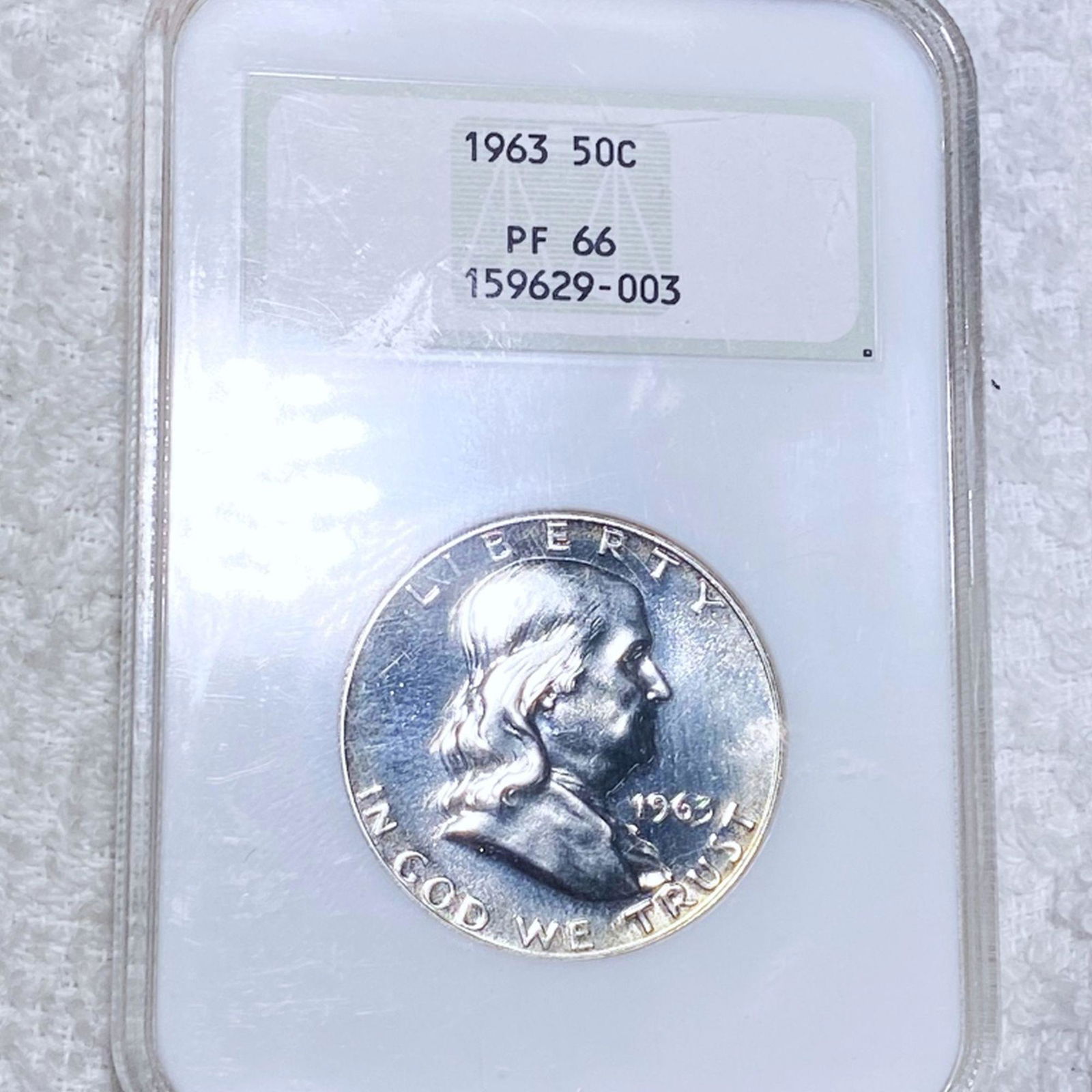 1963 Franklin Half Dollar NGC - PF66 (1 of 2)