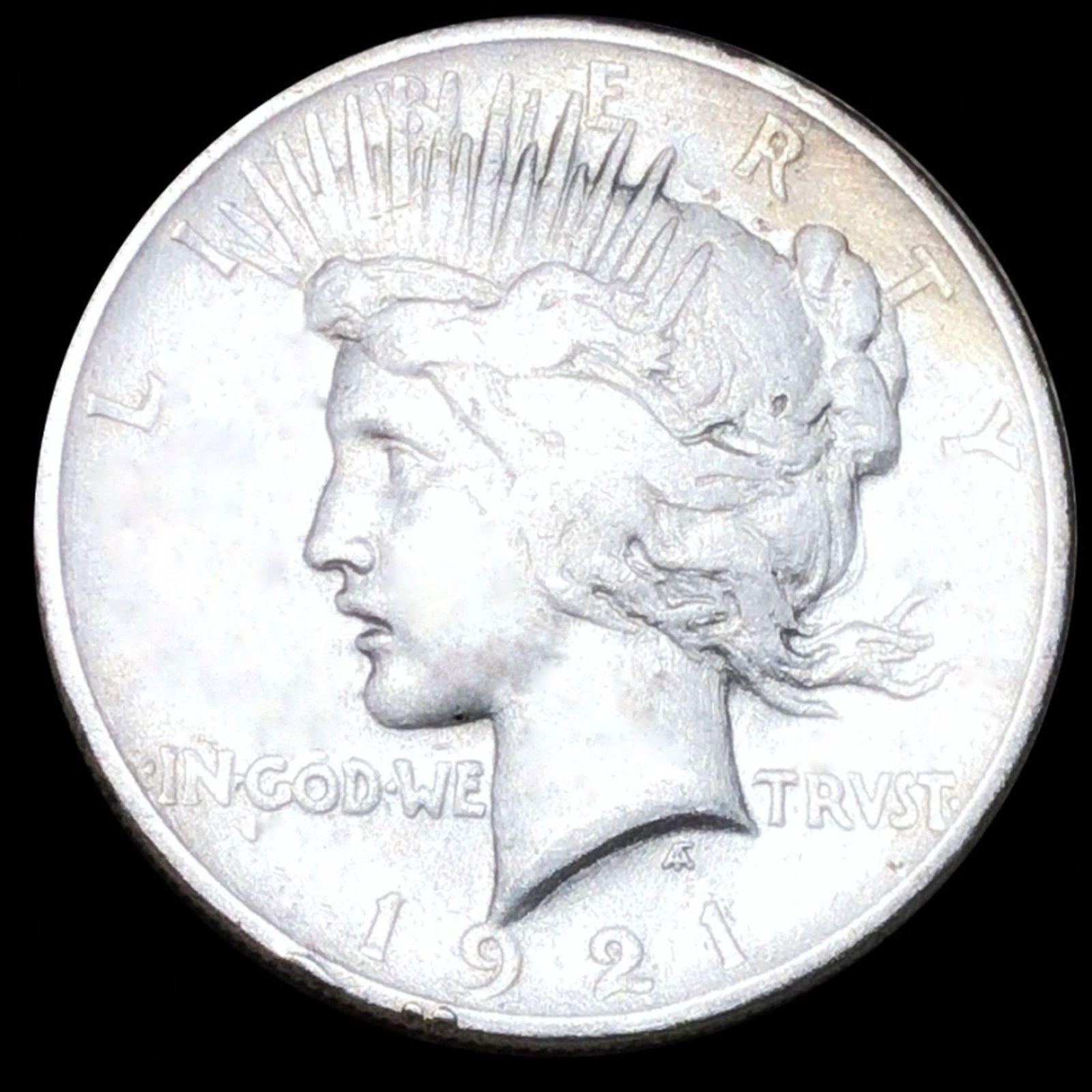 1921 Silver Peace Dollar NICELY CIRCULATED (1 of 2)