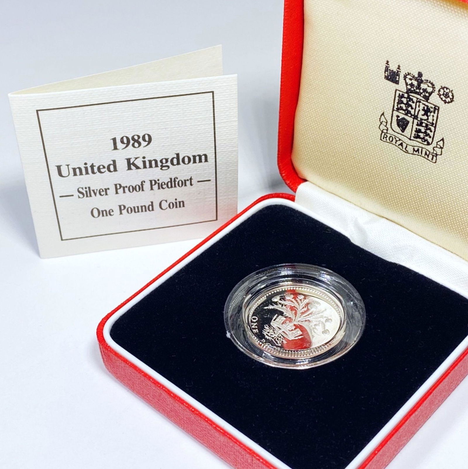 1989 United Kingdom Silver 1 Pound GEM PROOF (1 of 3)