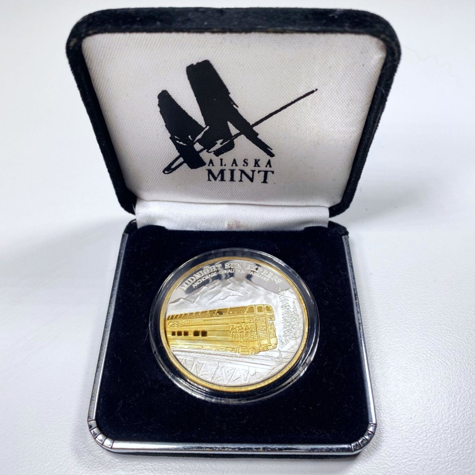Alaska Midnight Sun Express Gold & Silver Coin PR (1 of 3)