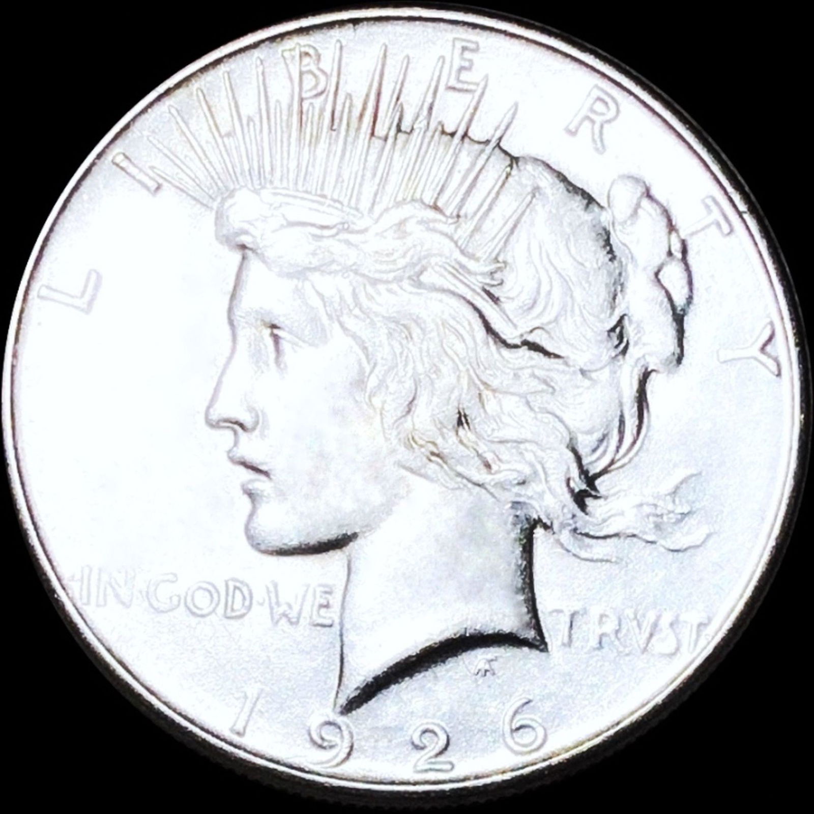 1926-S Silver Peace Dollar CLOSELY UNC (1 of 2)