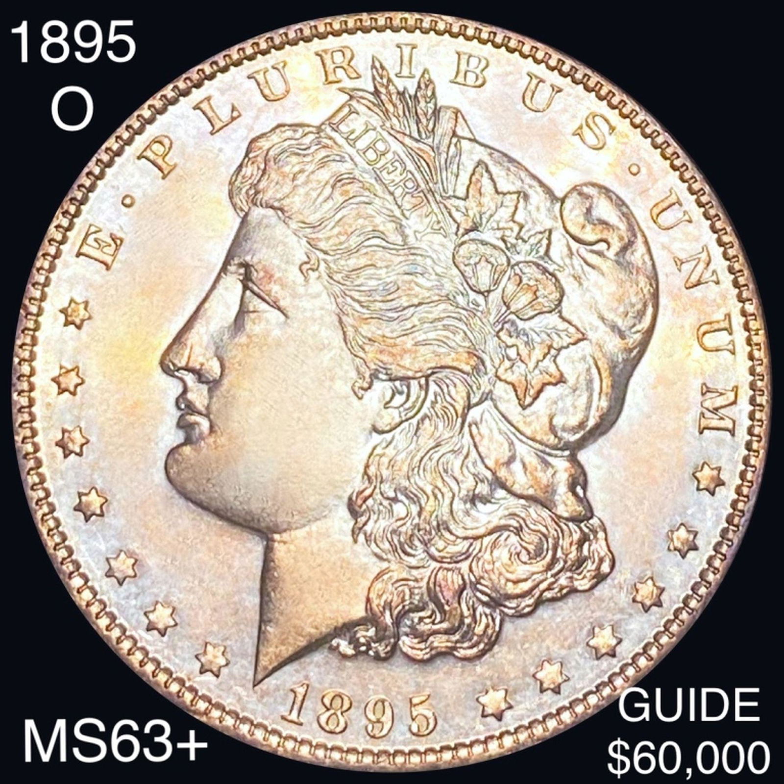 1895-O Morgan Silver Dollar CHOICE BU (1 of 2)
