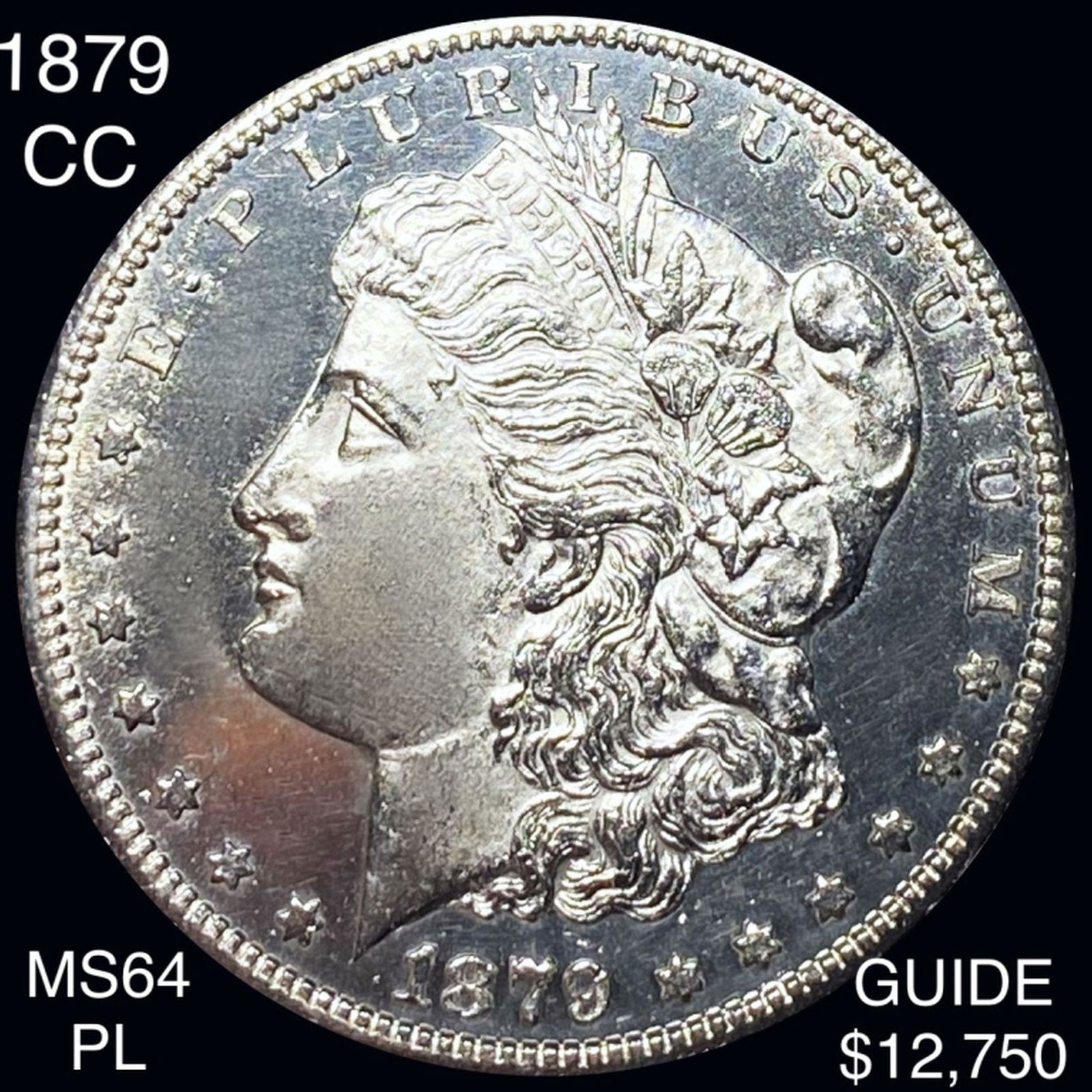 1879-CC Morgan Silver Dollar CHOICE BU PL (1 of 2)