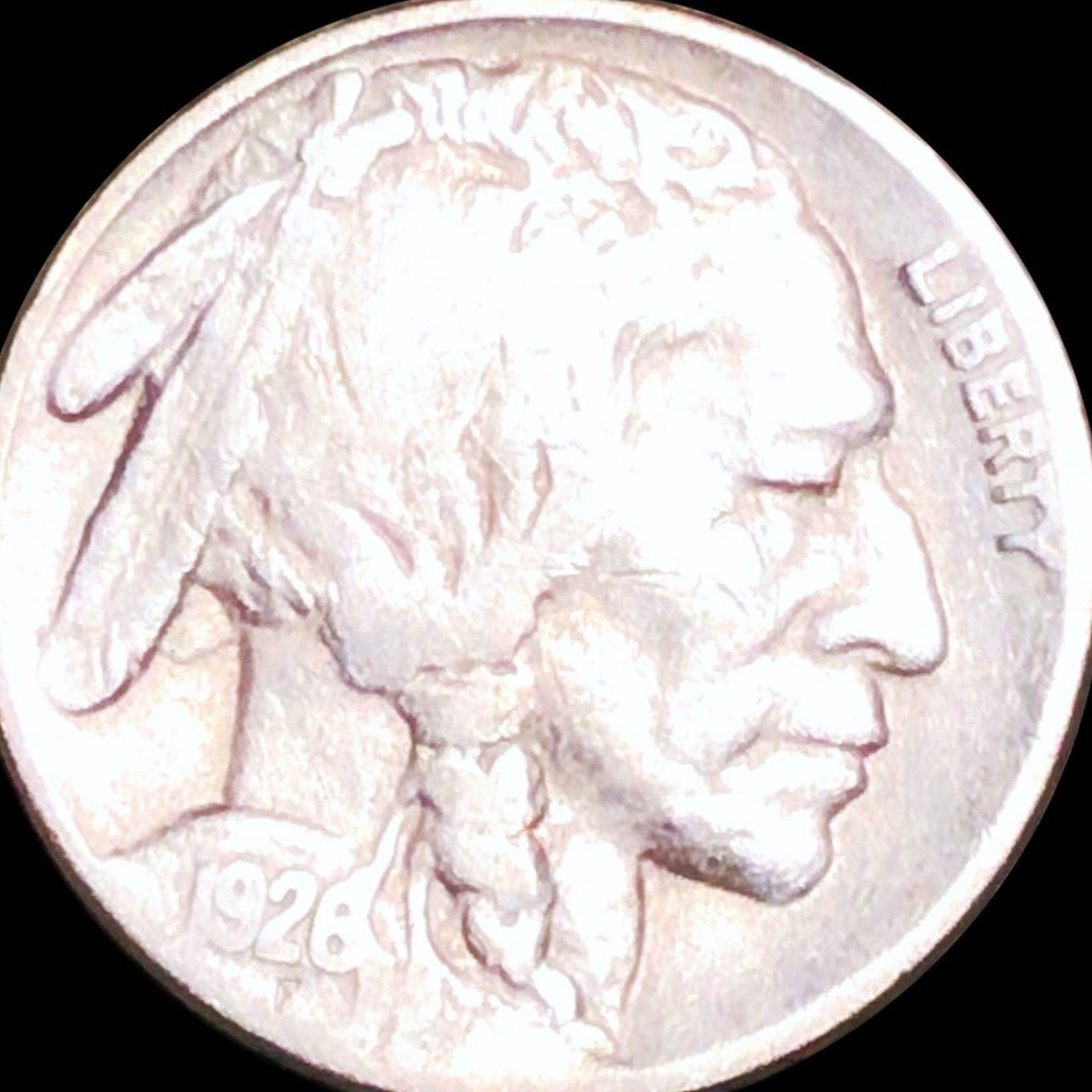 1926-S Buffalo Head Nickel NICELY CIRCULATED (1 of 2)