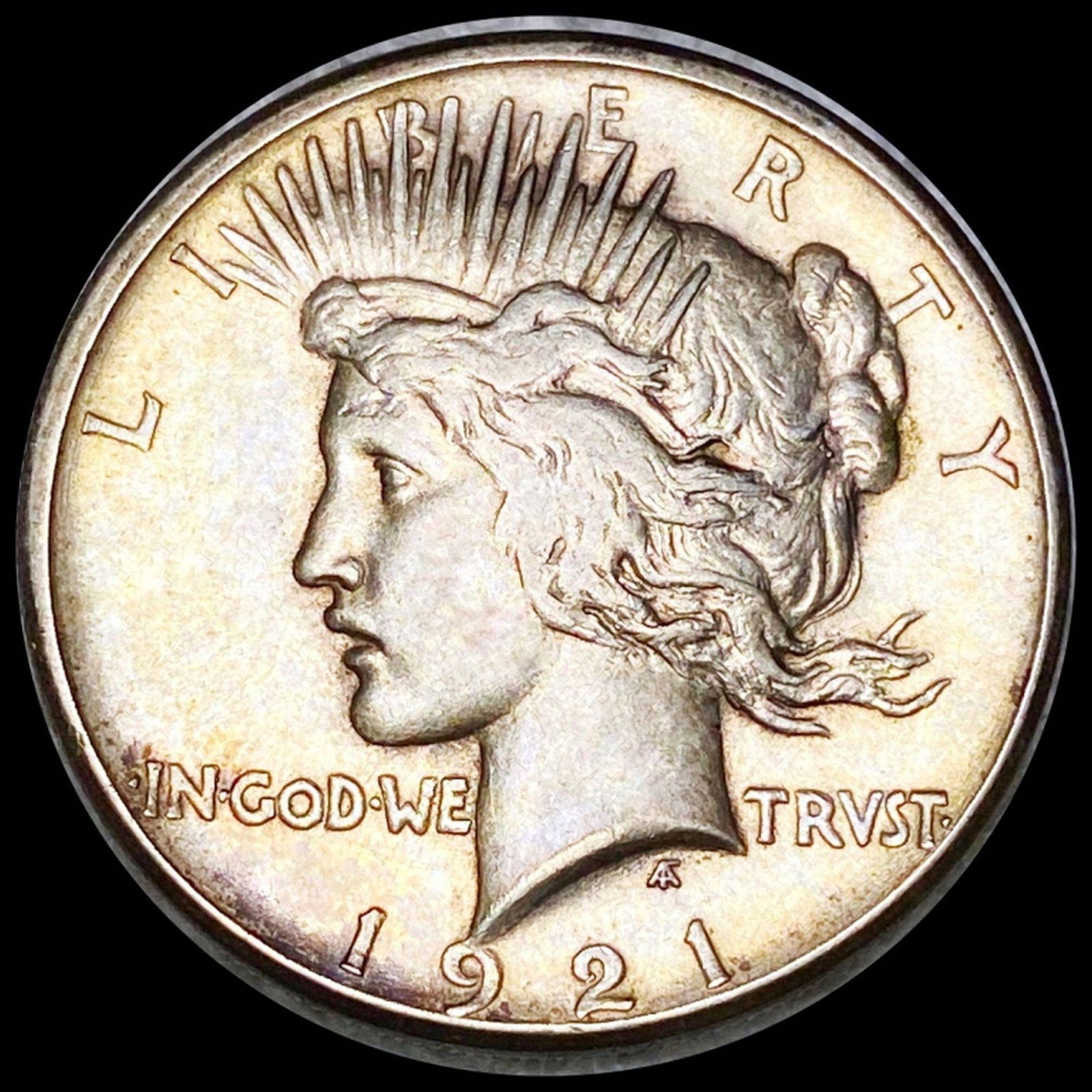 1921 Silver Peace Dollar NEARLY UNCIRCULATED (1 of 2)