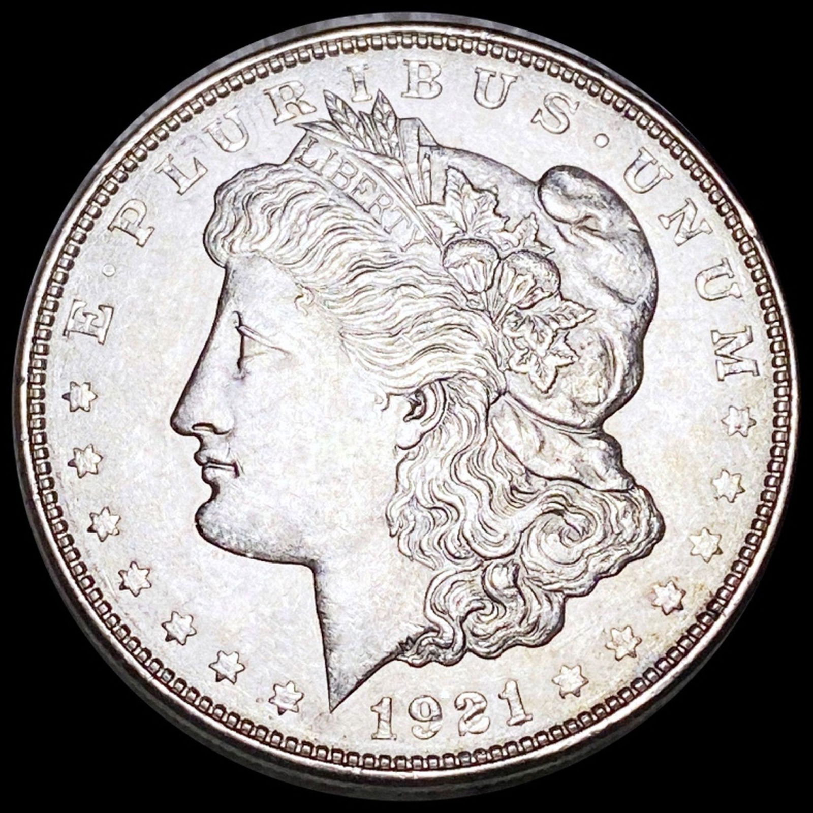 1921-D Morgan Silver Dollar UNCIRCULATED (1 of 2)