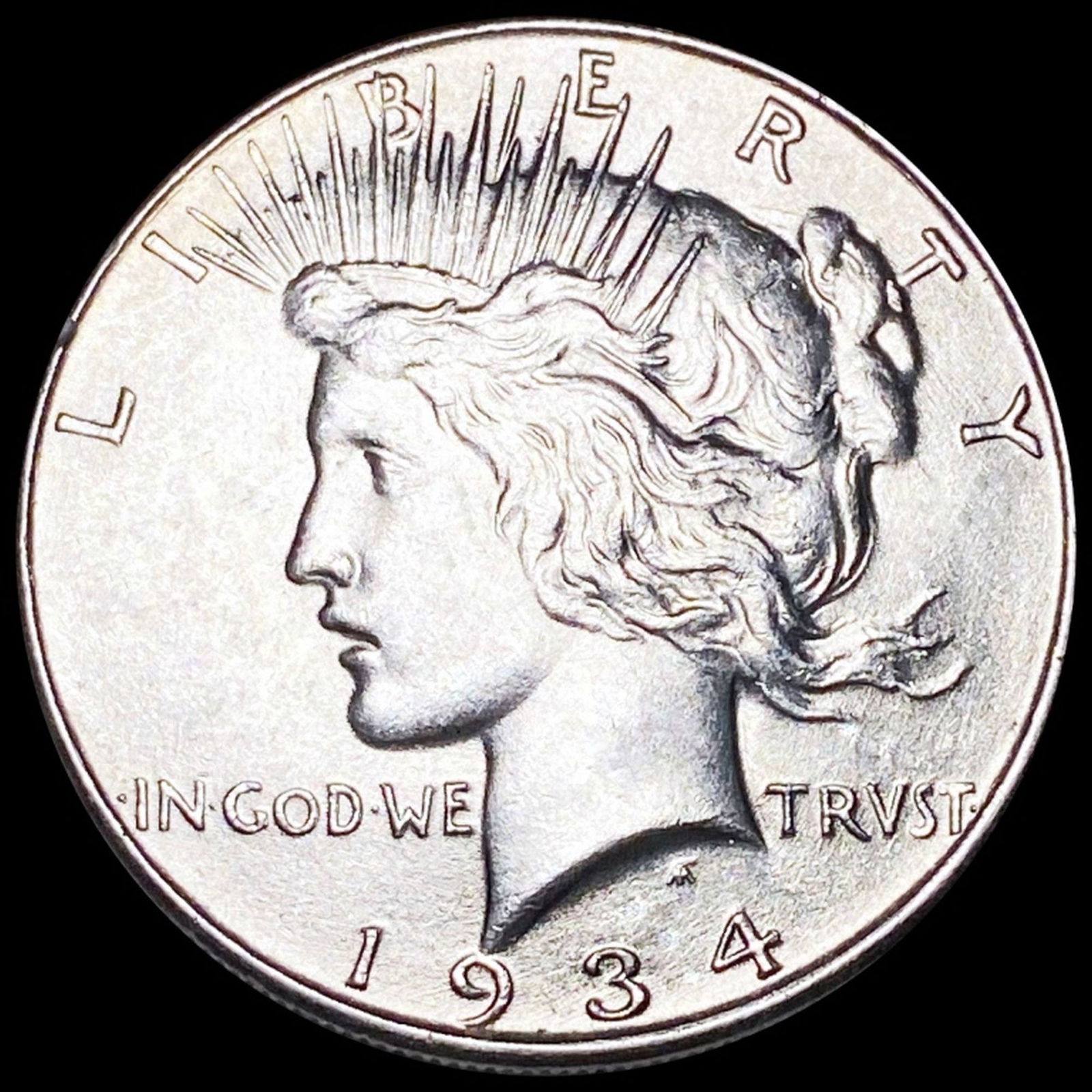 1934 Silver Peace Dollar UNCIRCULATED (1 of 2)