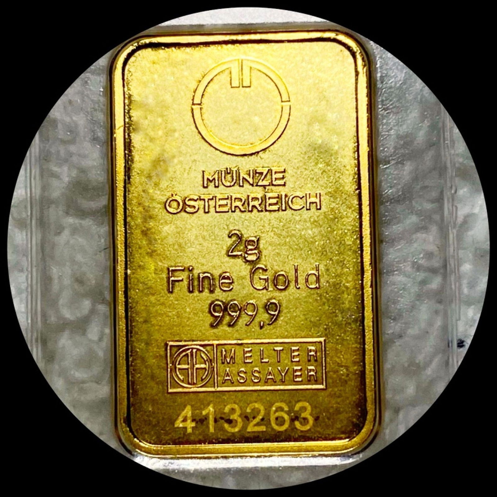 Munze Osterreich 2g Fine Gold HIGH END (1 of 2)