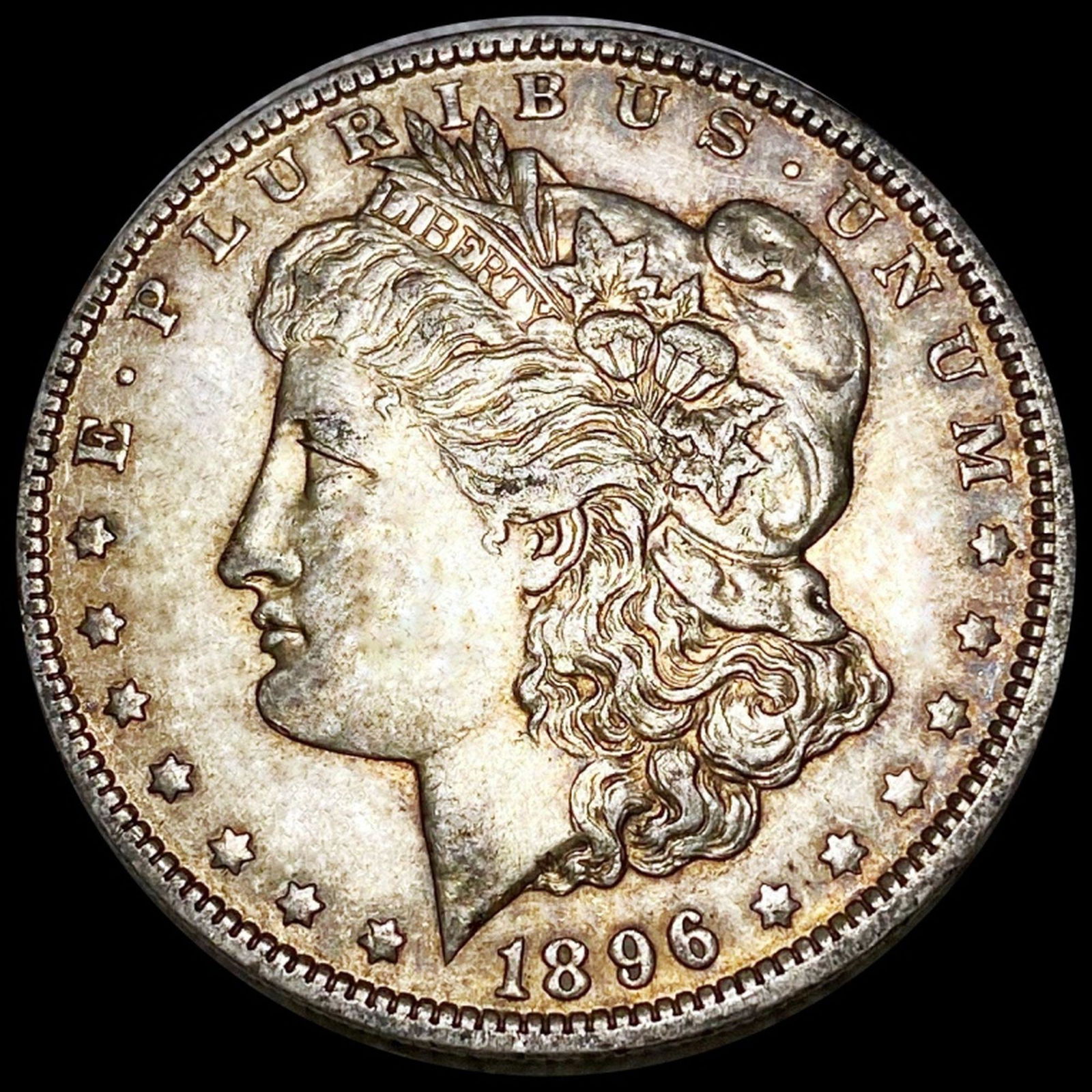 1896-O Morgan Silver Dollar CLOSELY UNC (1 of 2)