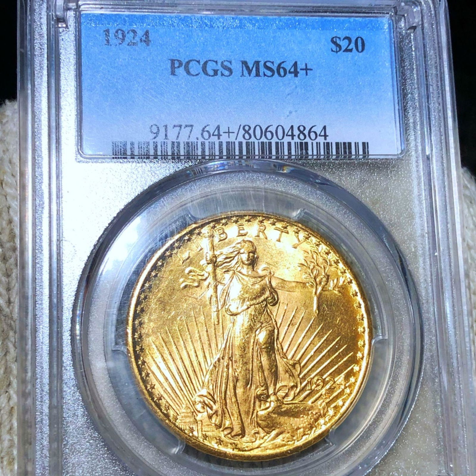 1924 $20 Gold Double Eagle PCGS - MS64+ (1 of 2)
