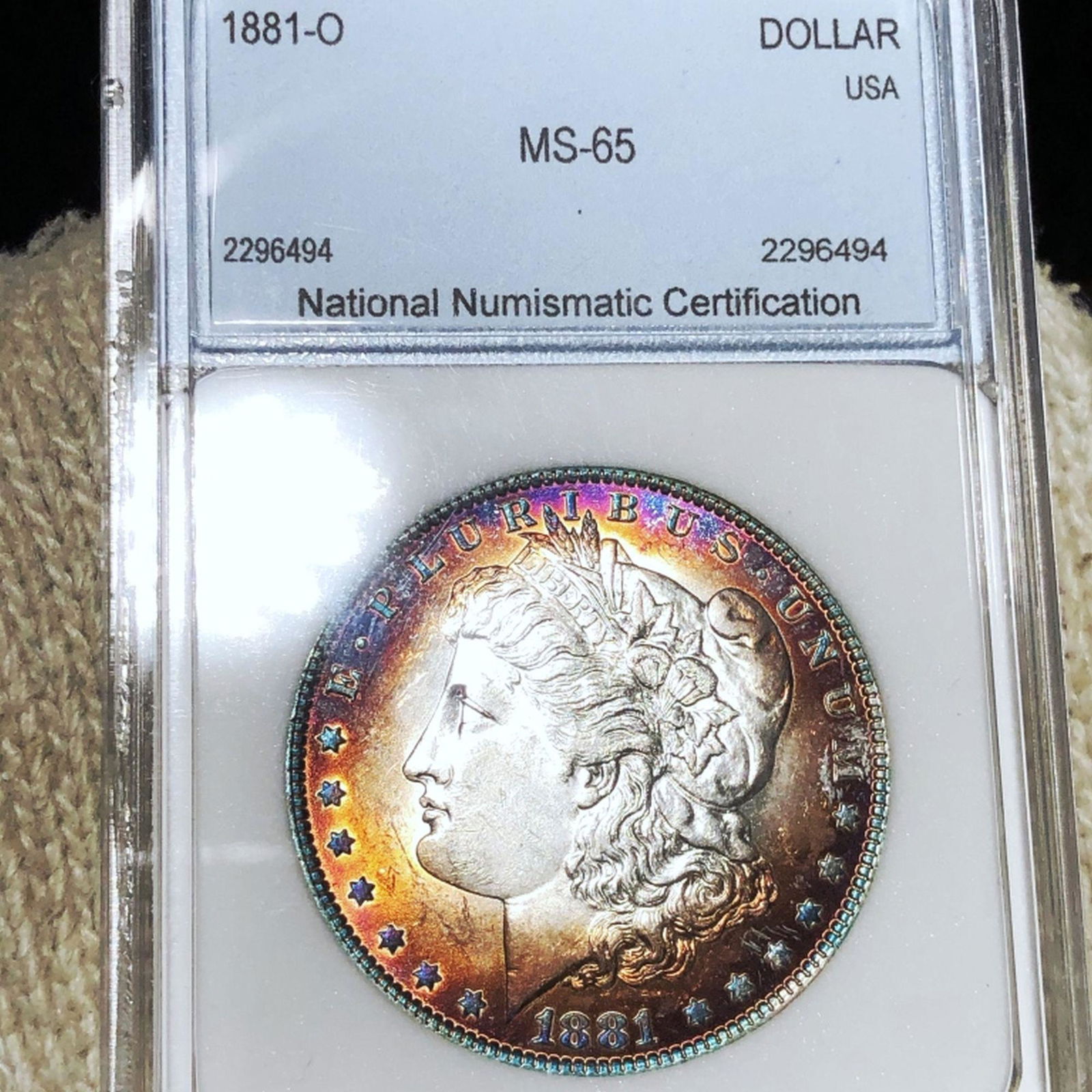 1881-O Morgan Silver Dollar NNC - MS65 (1 of 2)