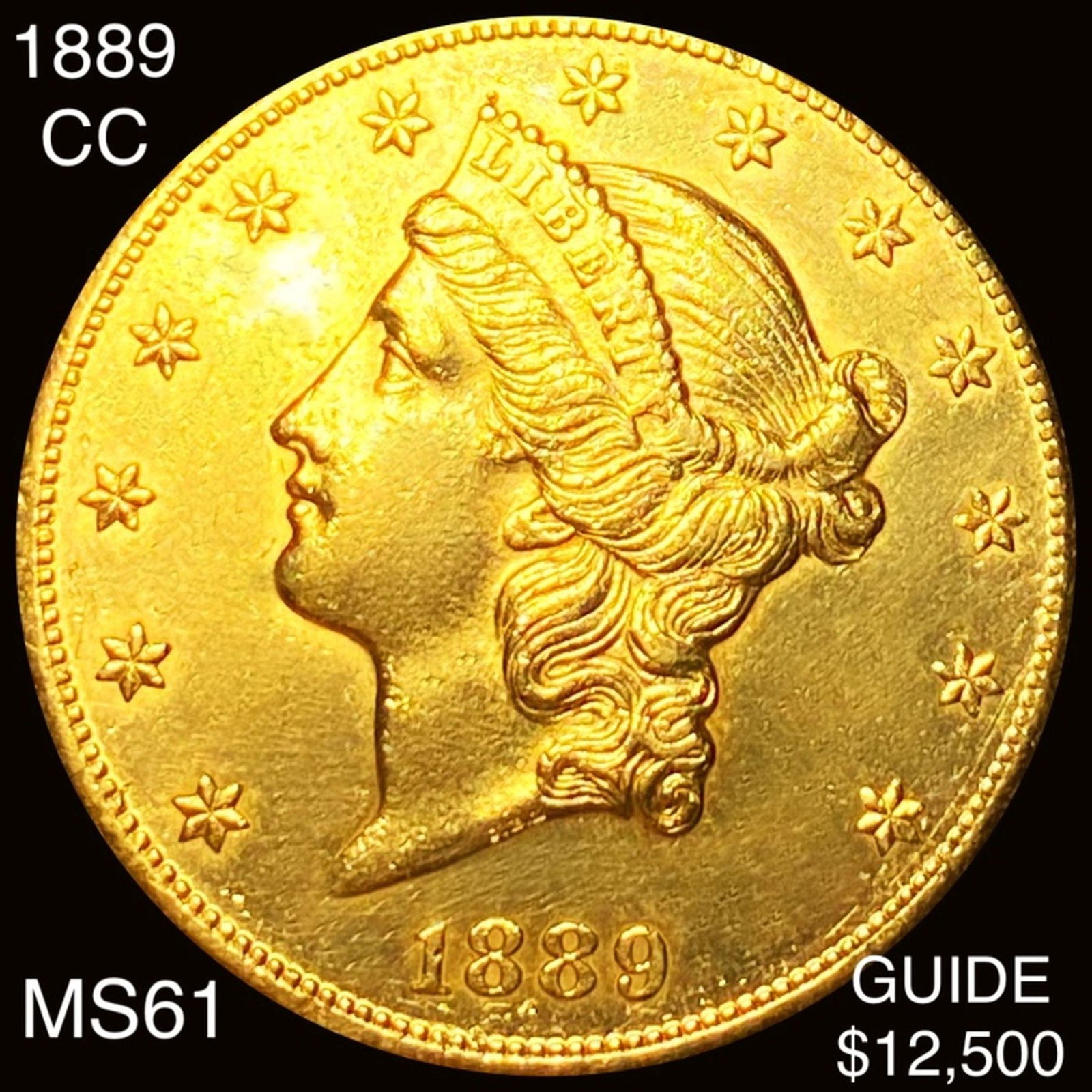 1889-CC $20 Gold Double Eagle UNCIRCULATED (1 of 2)