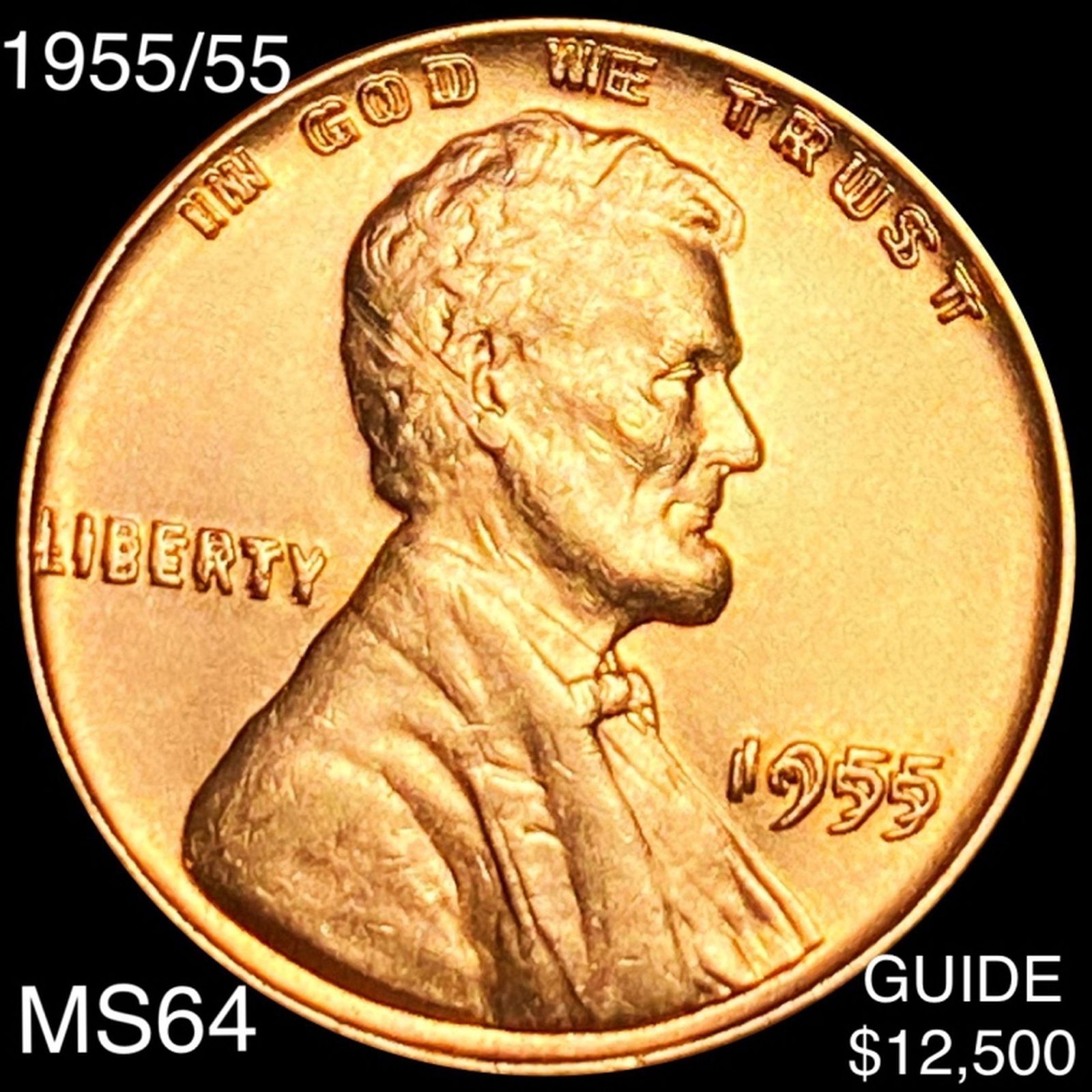 1955/55 Lincoln Wheat Penny CHOICE BU (1 of 2)