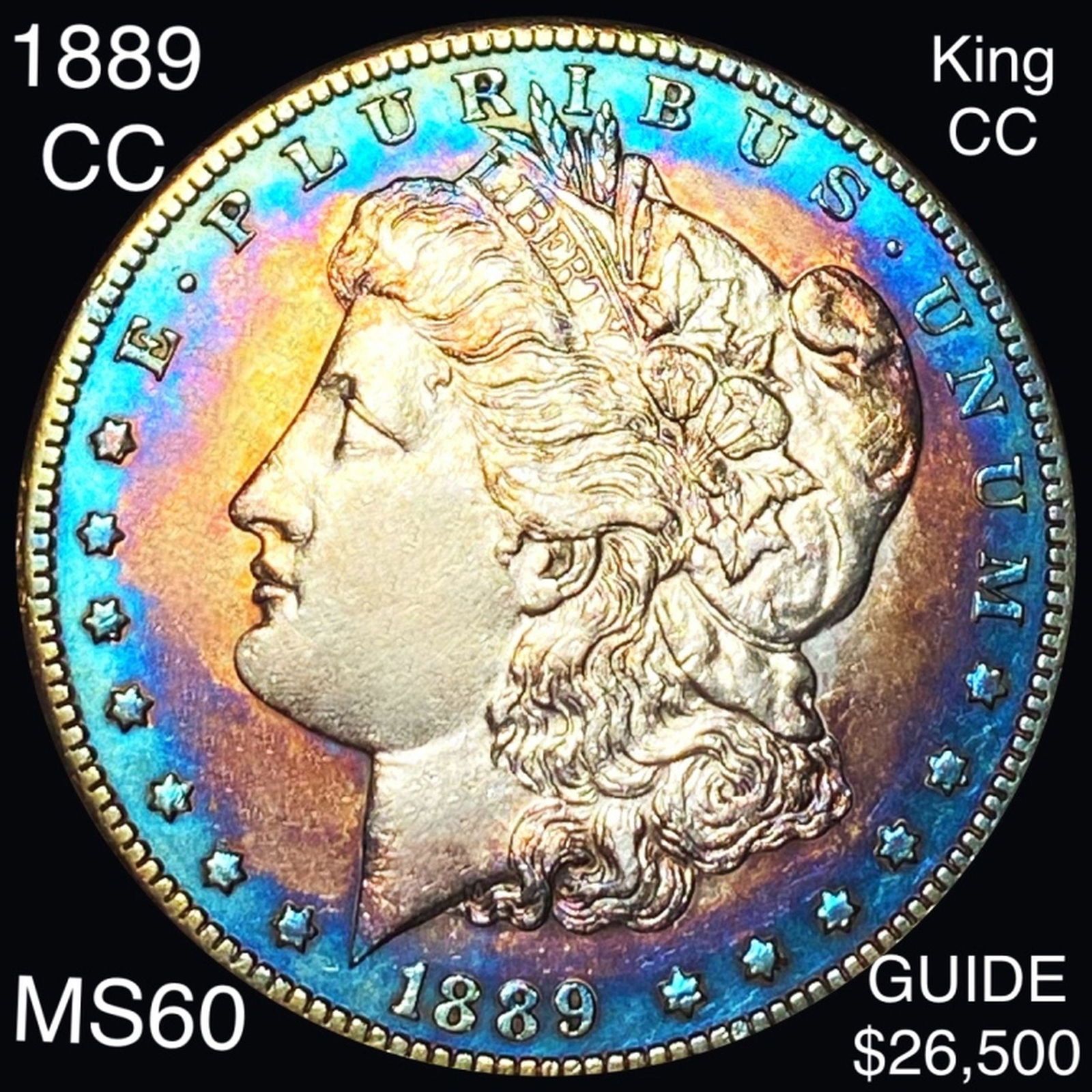 1889-CC Morgan Silver Dollar UNCIRCULATED (1 of 2)