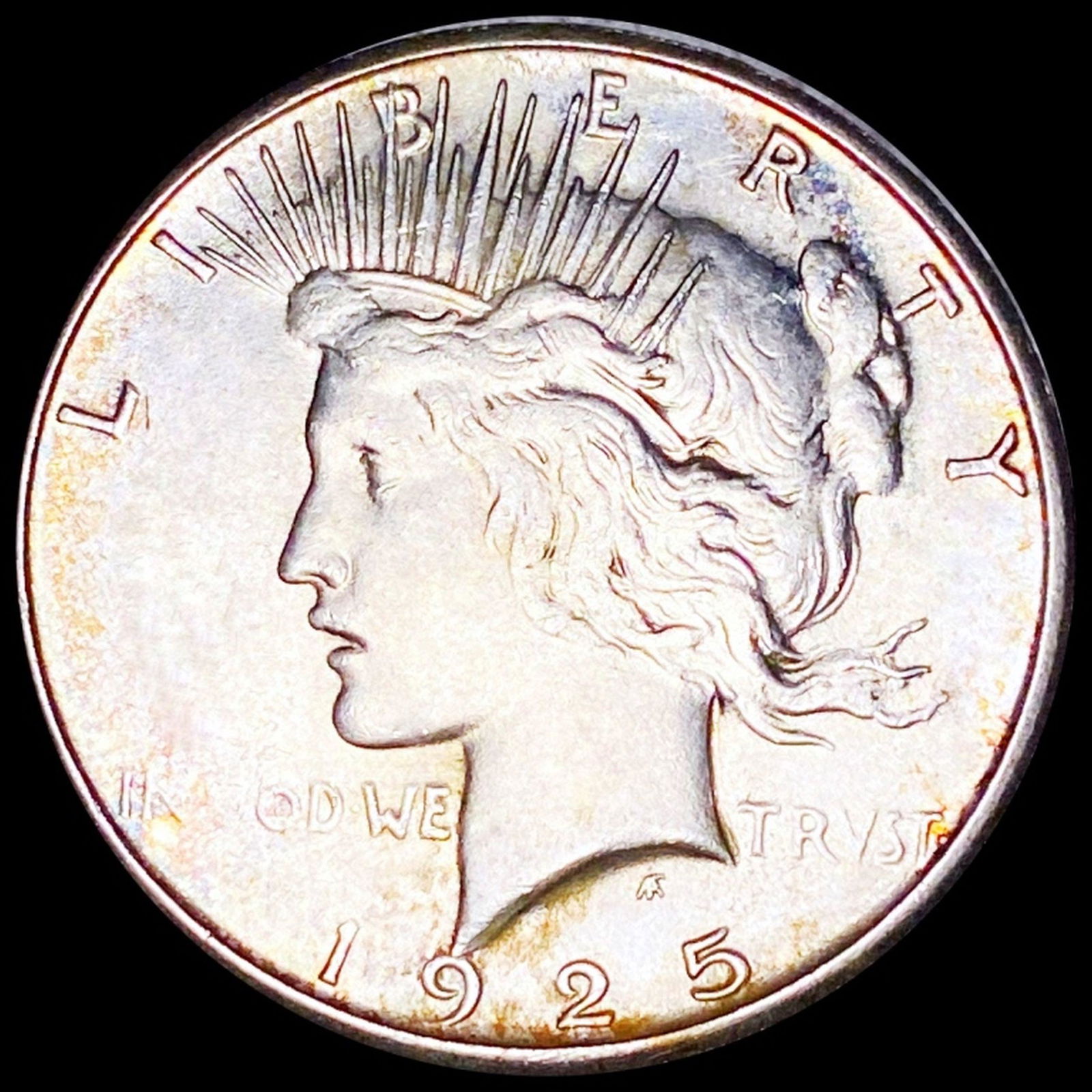 1925-S Silver Peace Dollar CLOSELY UNCIRCULATED (1 of 2)
