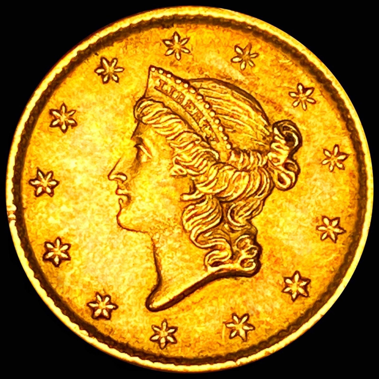 1853 Rare Gold Dollar UNCIRCULATED (1 of 2)