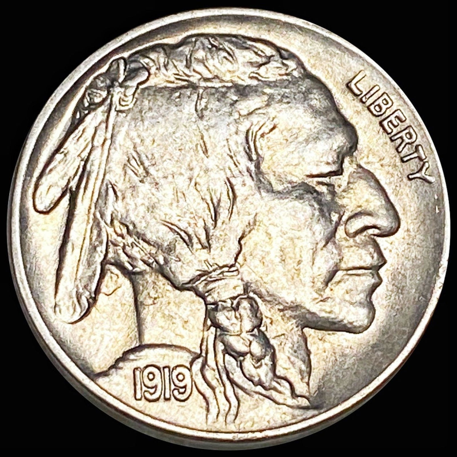 1919 Buffalo Head Nickel NEARLY UNCIRCULATED (1 of 2)
