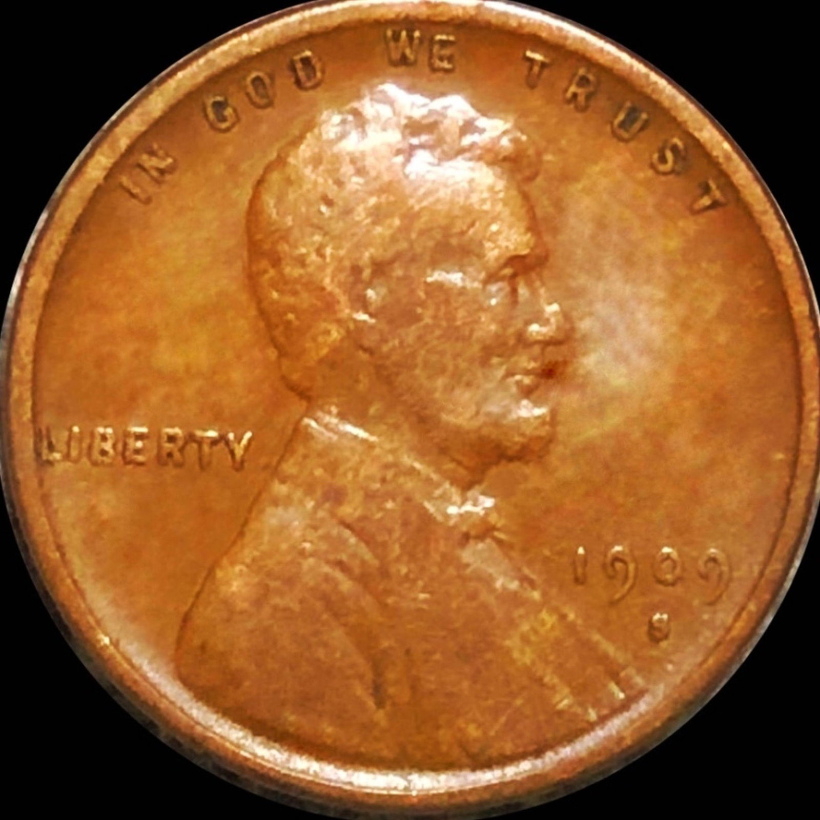 1909-S V.D.B. Lincoln Wheat Penny XF (1 of 2)