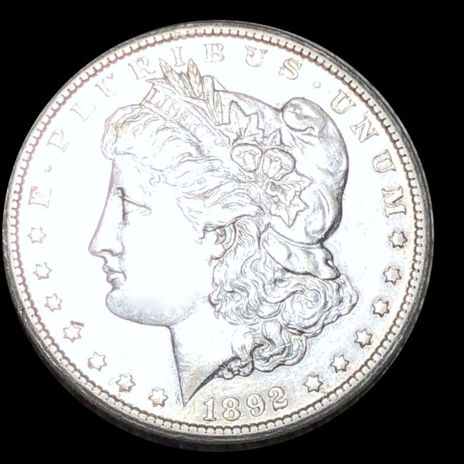 1892-CC Morgan Silver Dollar UNCIRCULATED (1 of 2)