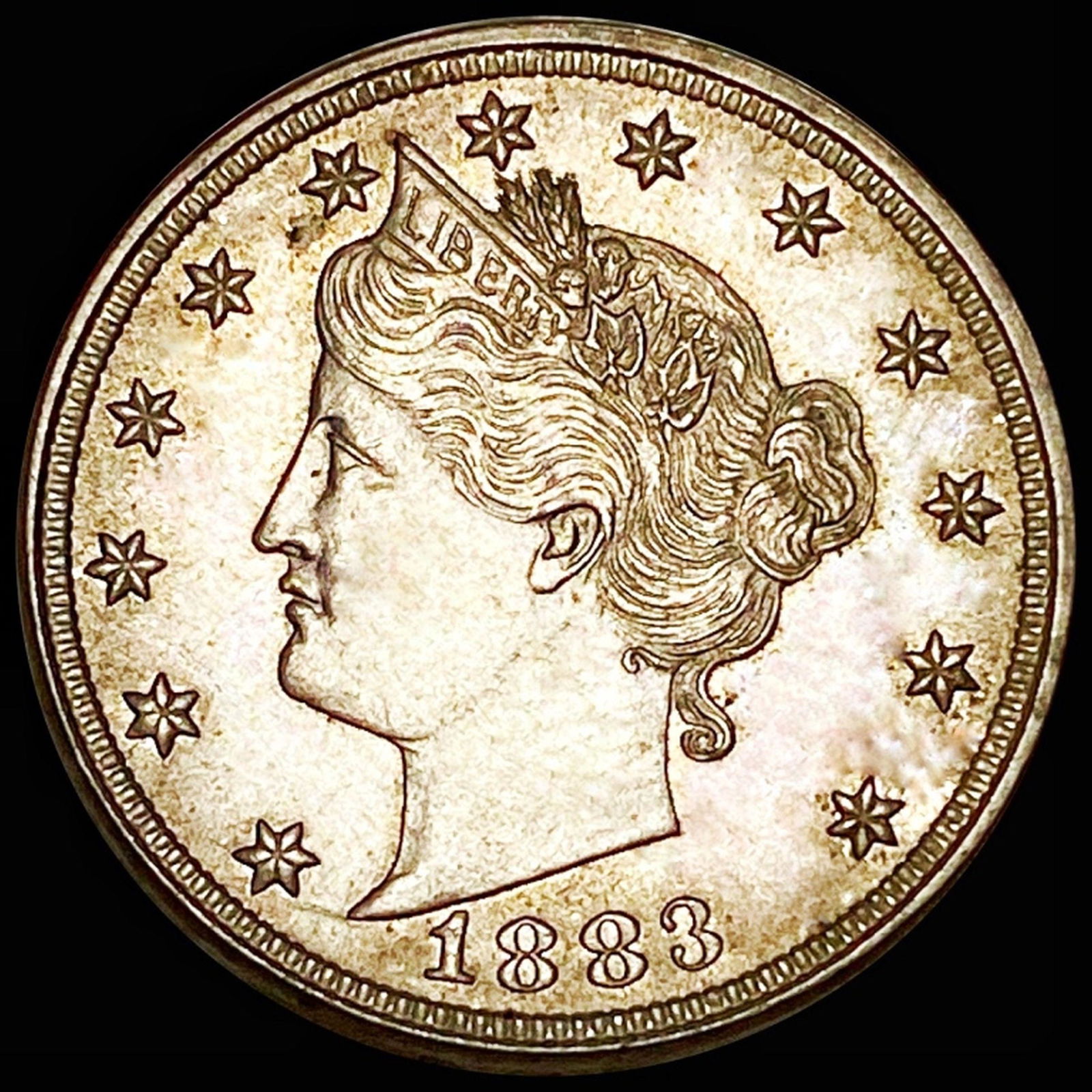 1883 Liberty Victory Nickel CLOSELY UNC (1 of 2)
